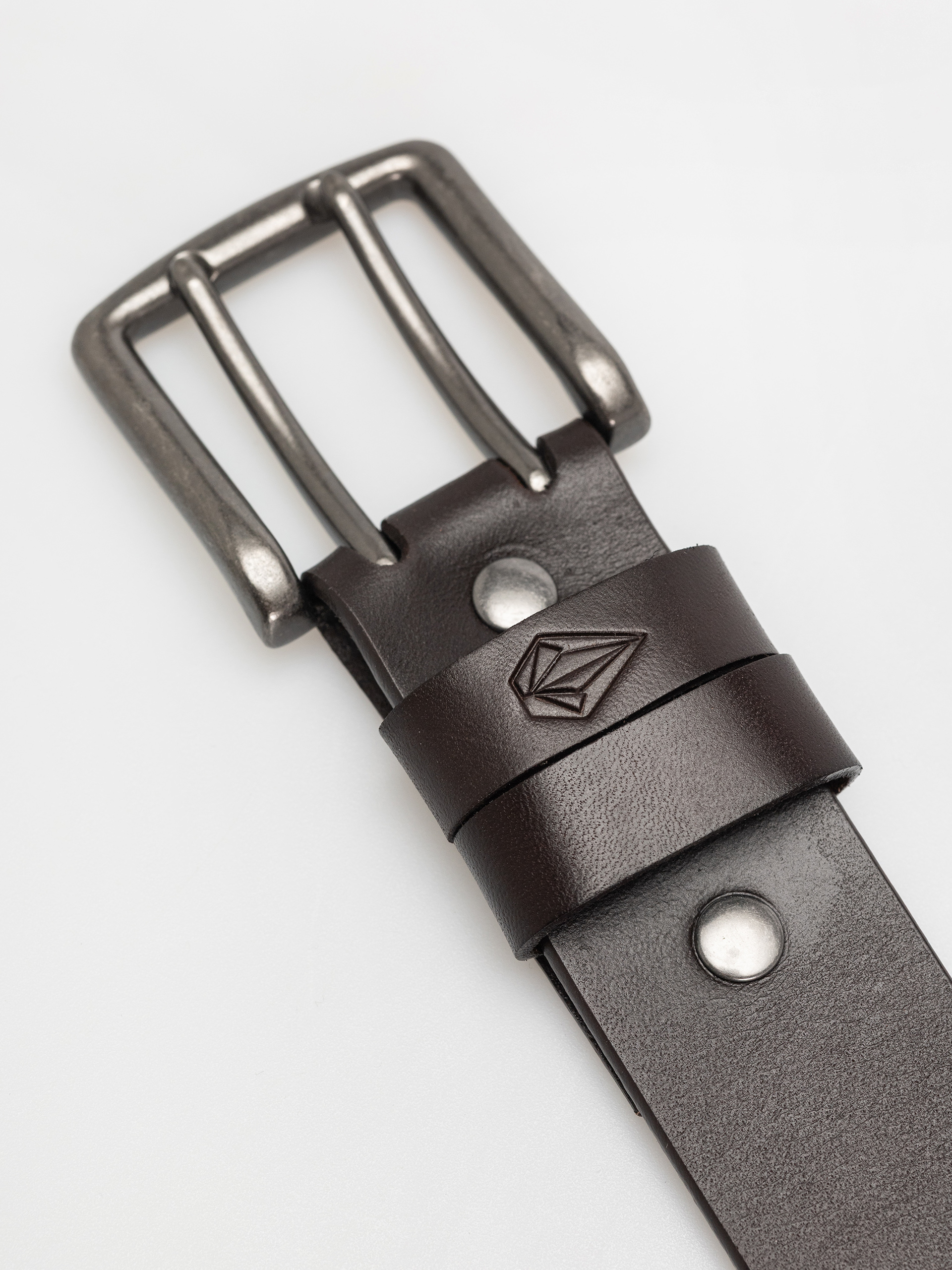 Volcom Two Spike Leather Öv (brown)