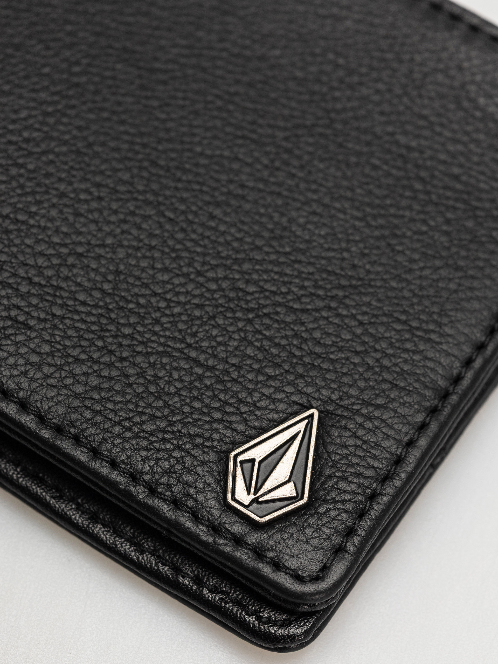 Volcom Single Stone Leather Pénztárca (black)
