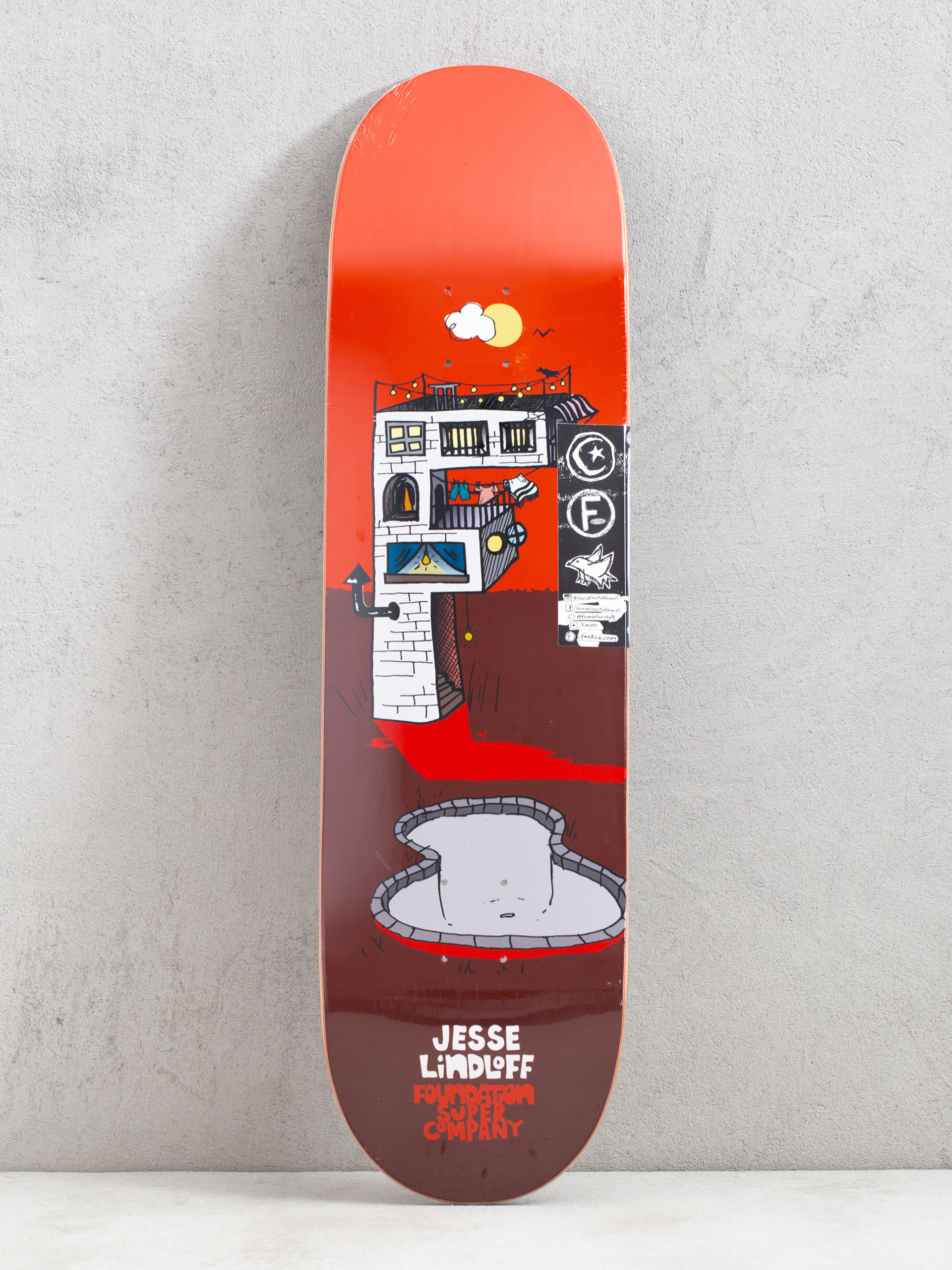 Foundation Lindloff F House Gördeszka lap