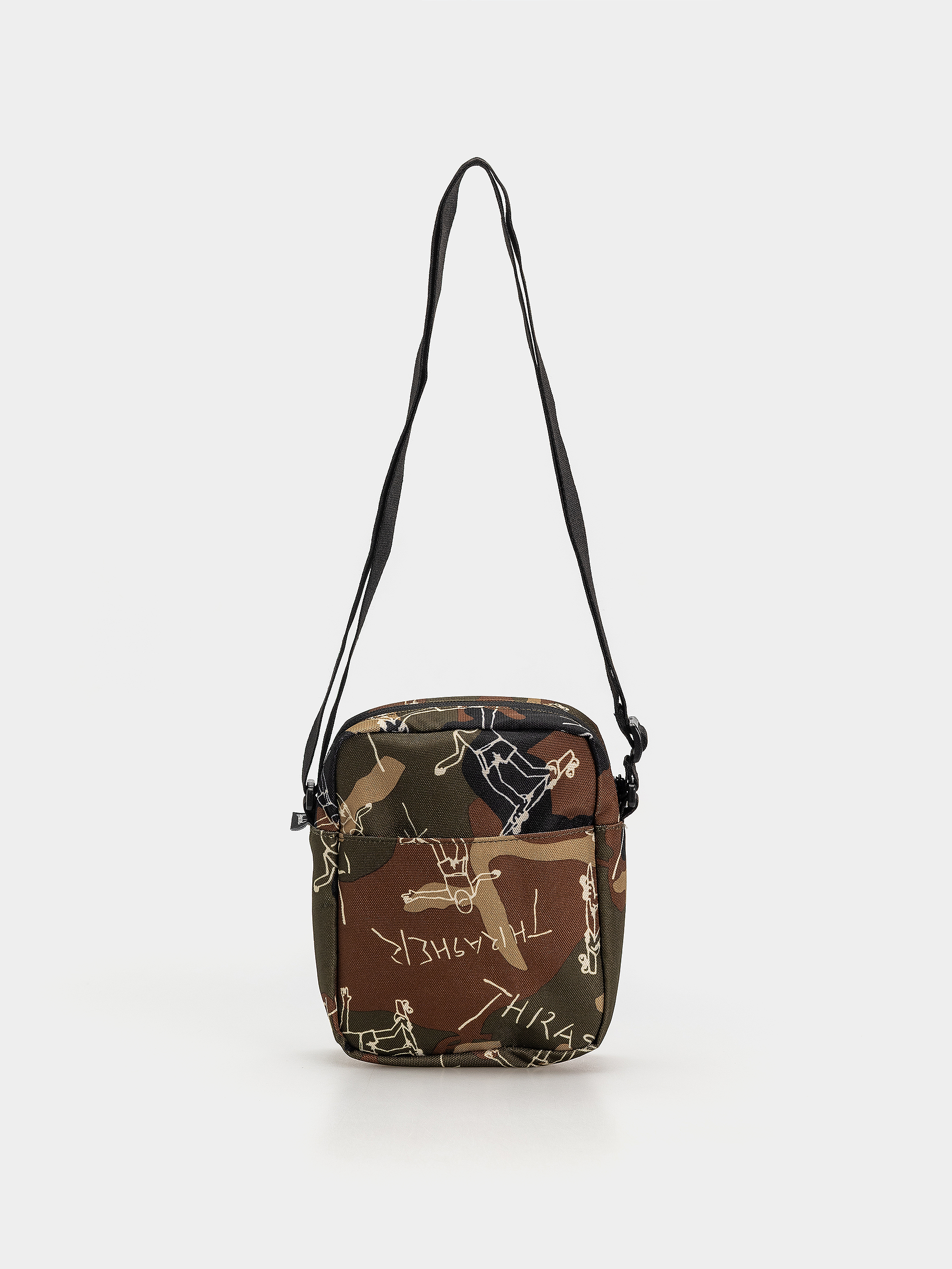 Herschel Supply Co. X Thrasher Gonz Heritage Crossbody Táska (woodland camo)