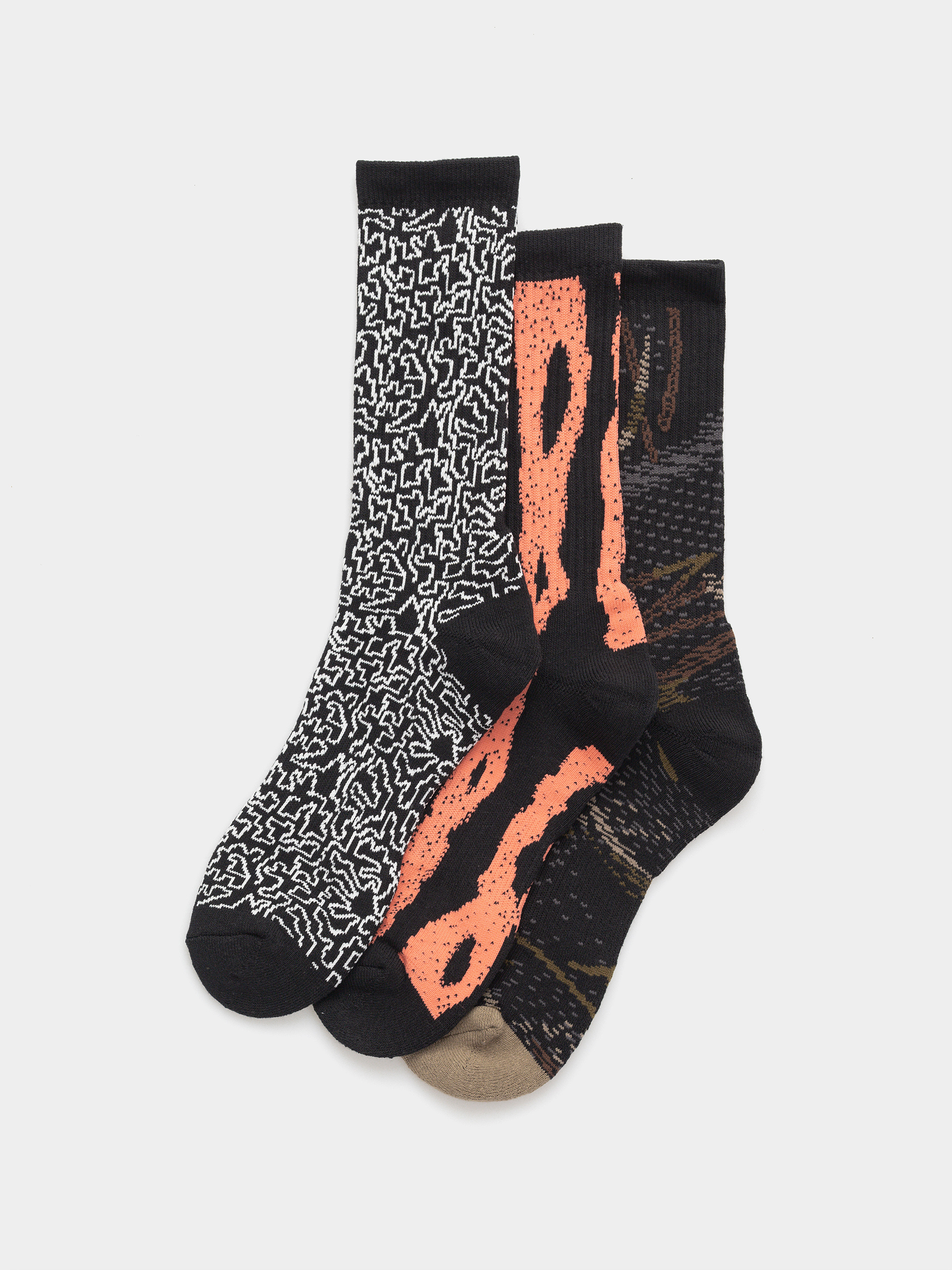 Volcom Stoney 3Pk Zokni (multi)