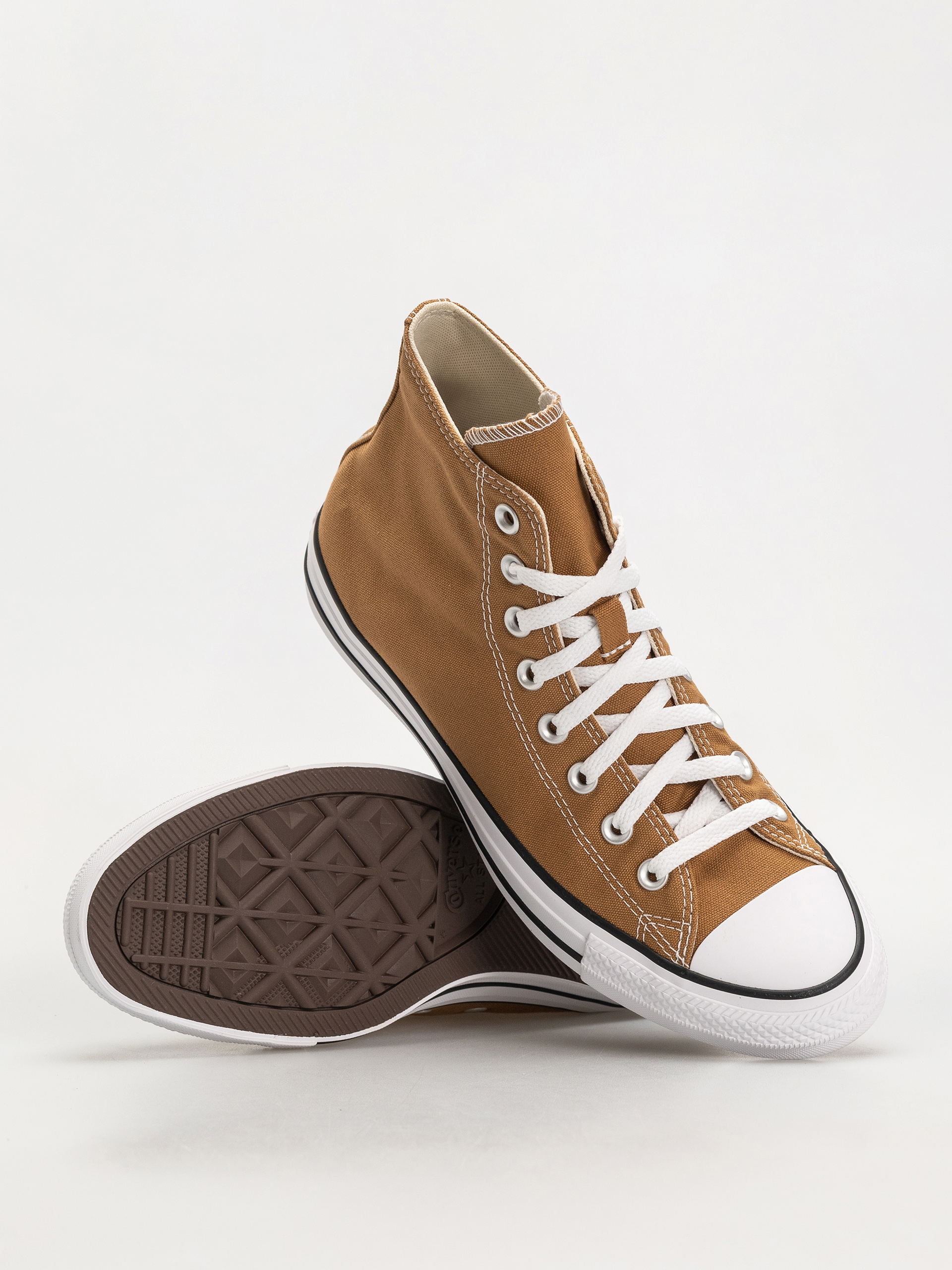 Converse Chuck Taylor All Star Hi Tornacipők (dark brown/beige)