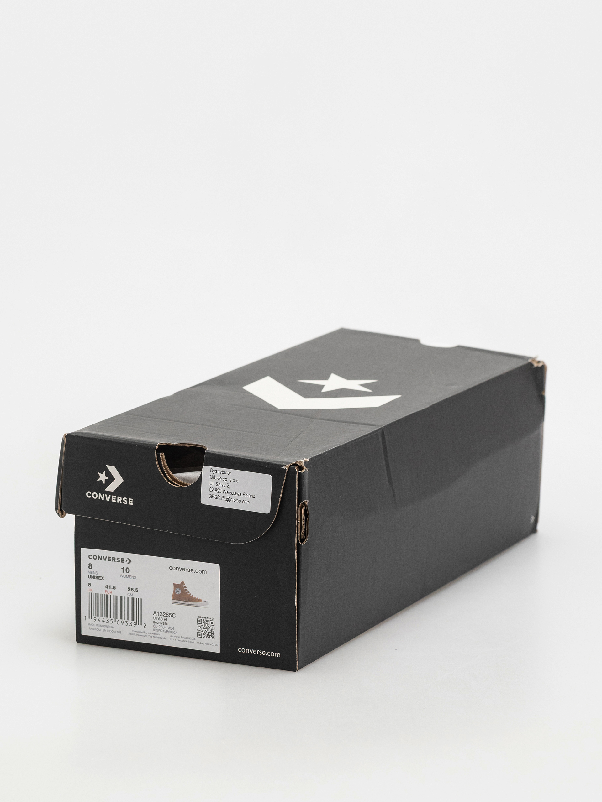 Converse Chuck Taylor All Star Hi Tornacipők (dark brown/beige)