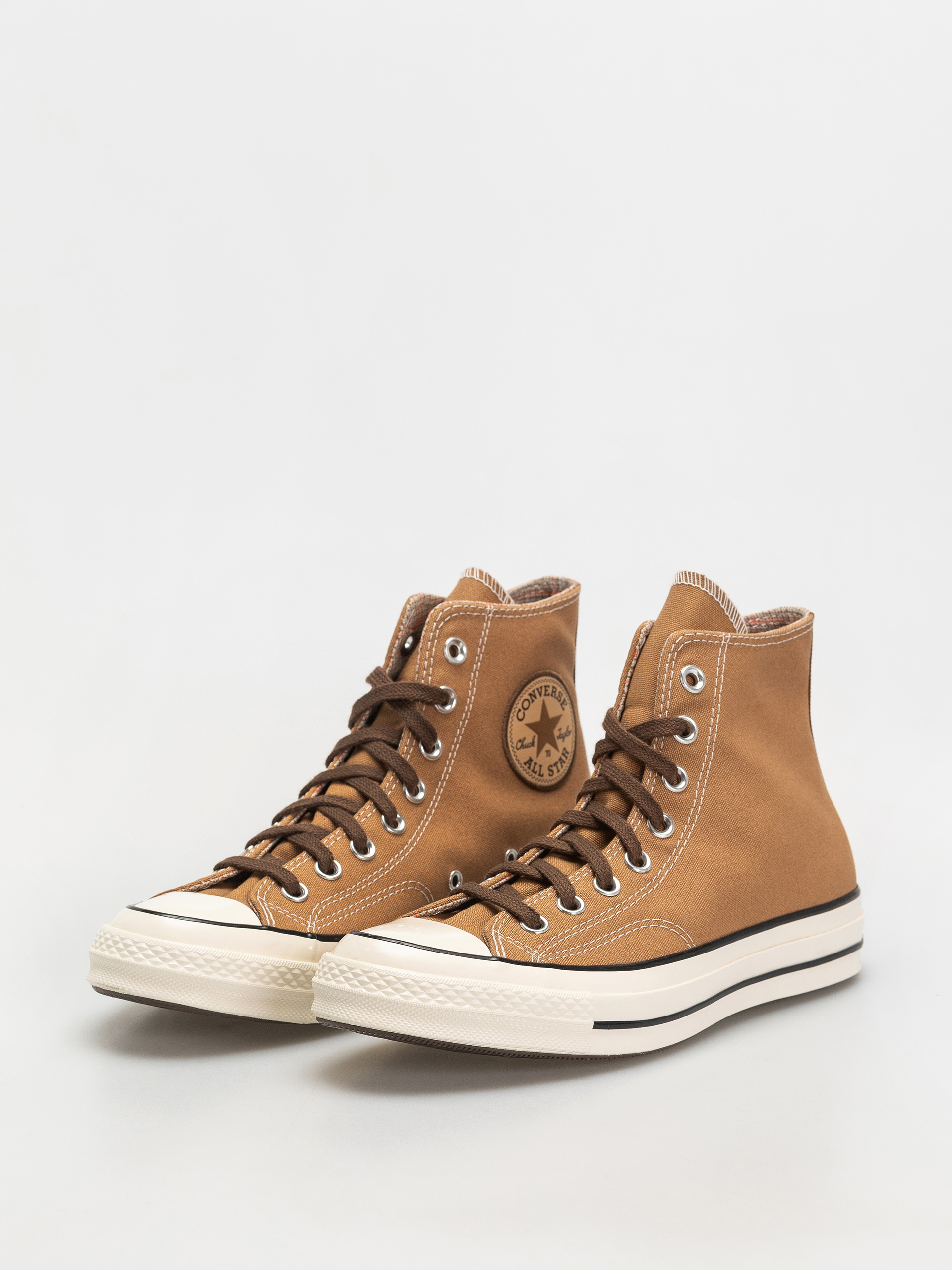 Converse Chuck 70 Hi Tornacipők (dark brown/beige)