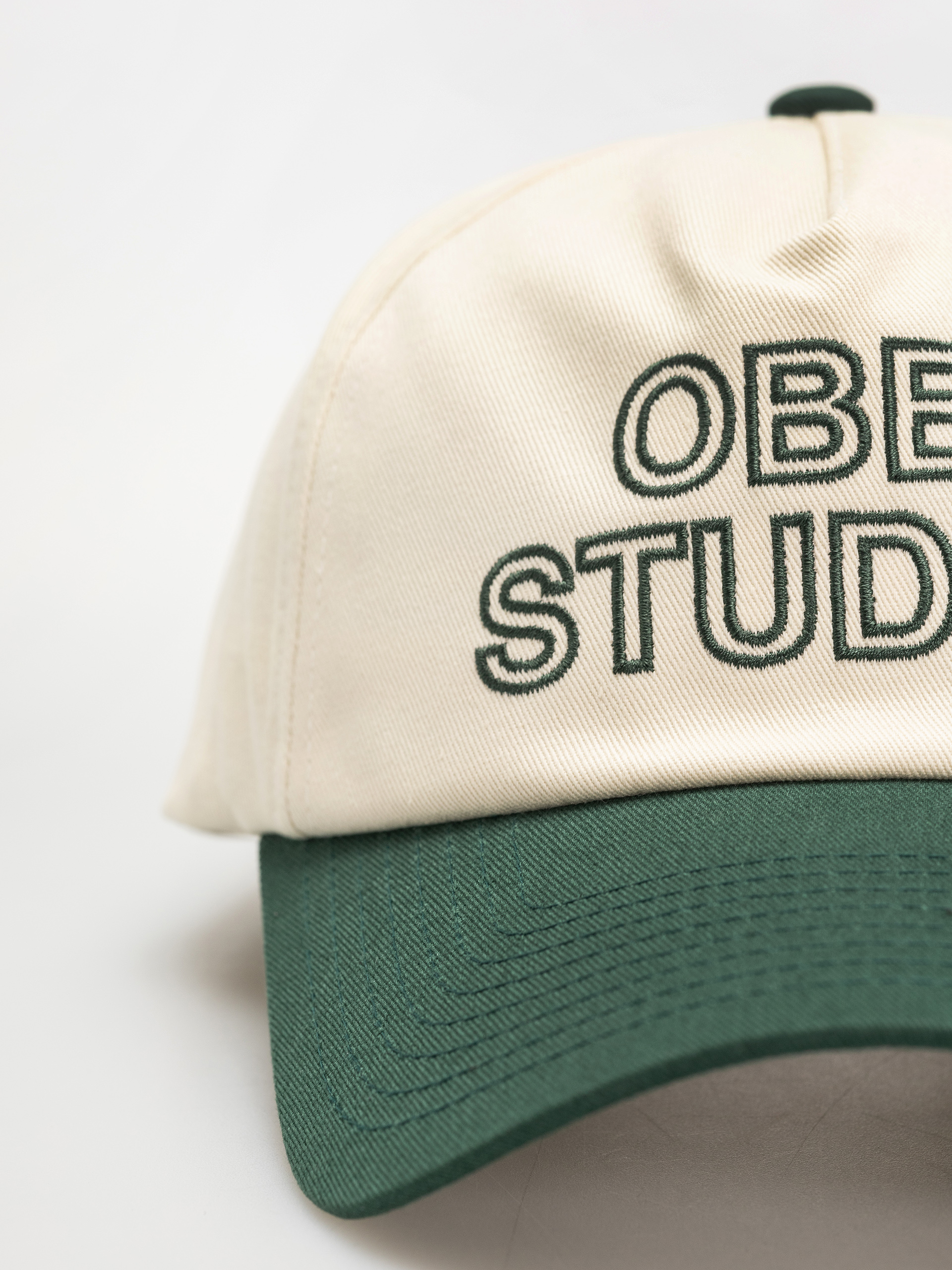 OBEY Obey Studios 5 Panel Strapback Baseball sapka (unbleached multi)