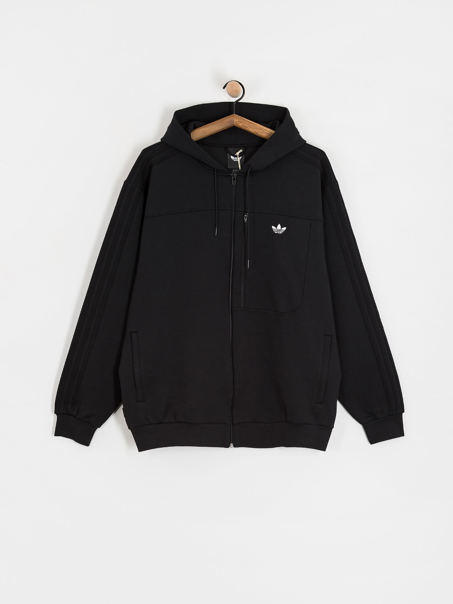 adidas Tech Fleece Dzseki (black/white)