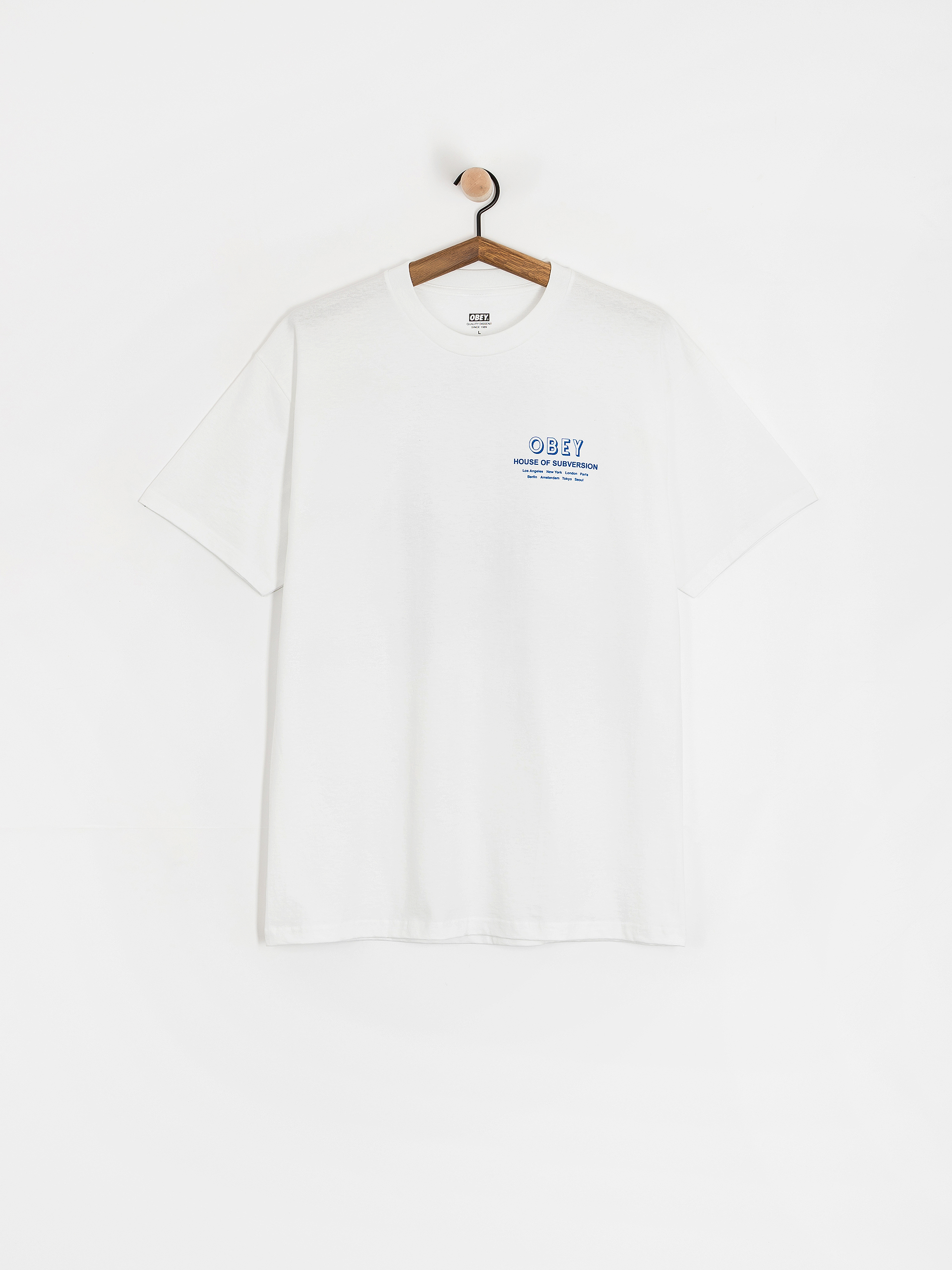 OBEY Obey House Of Subversion Póló (white)