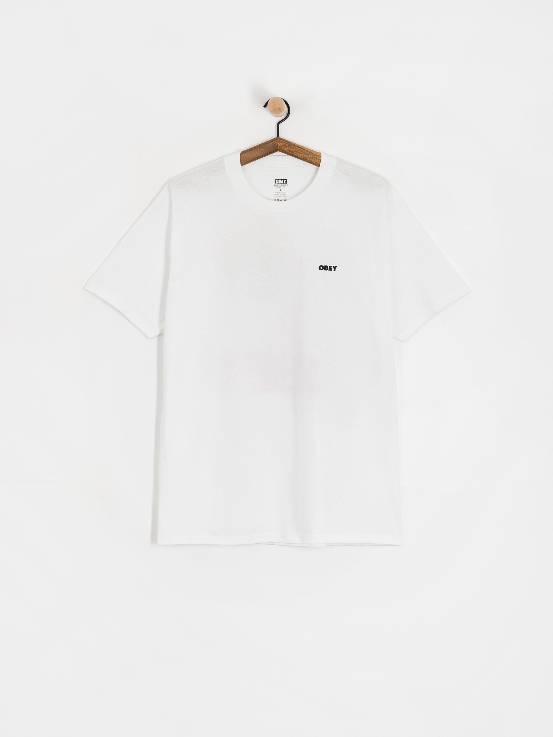 OBEY Obey World In Flames Póló (white)