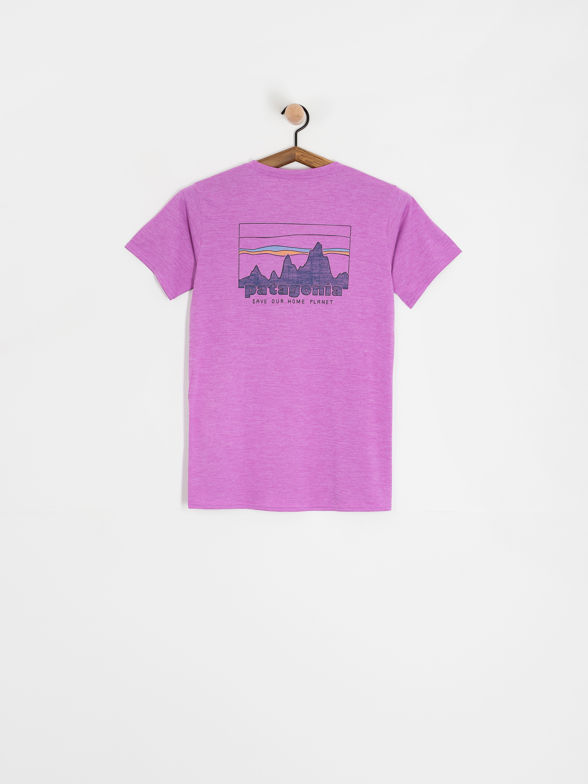 Patagonia Cap Cool Daily Graphic Wmn Póló (73 skyline brisk purple x-dye)