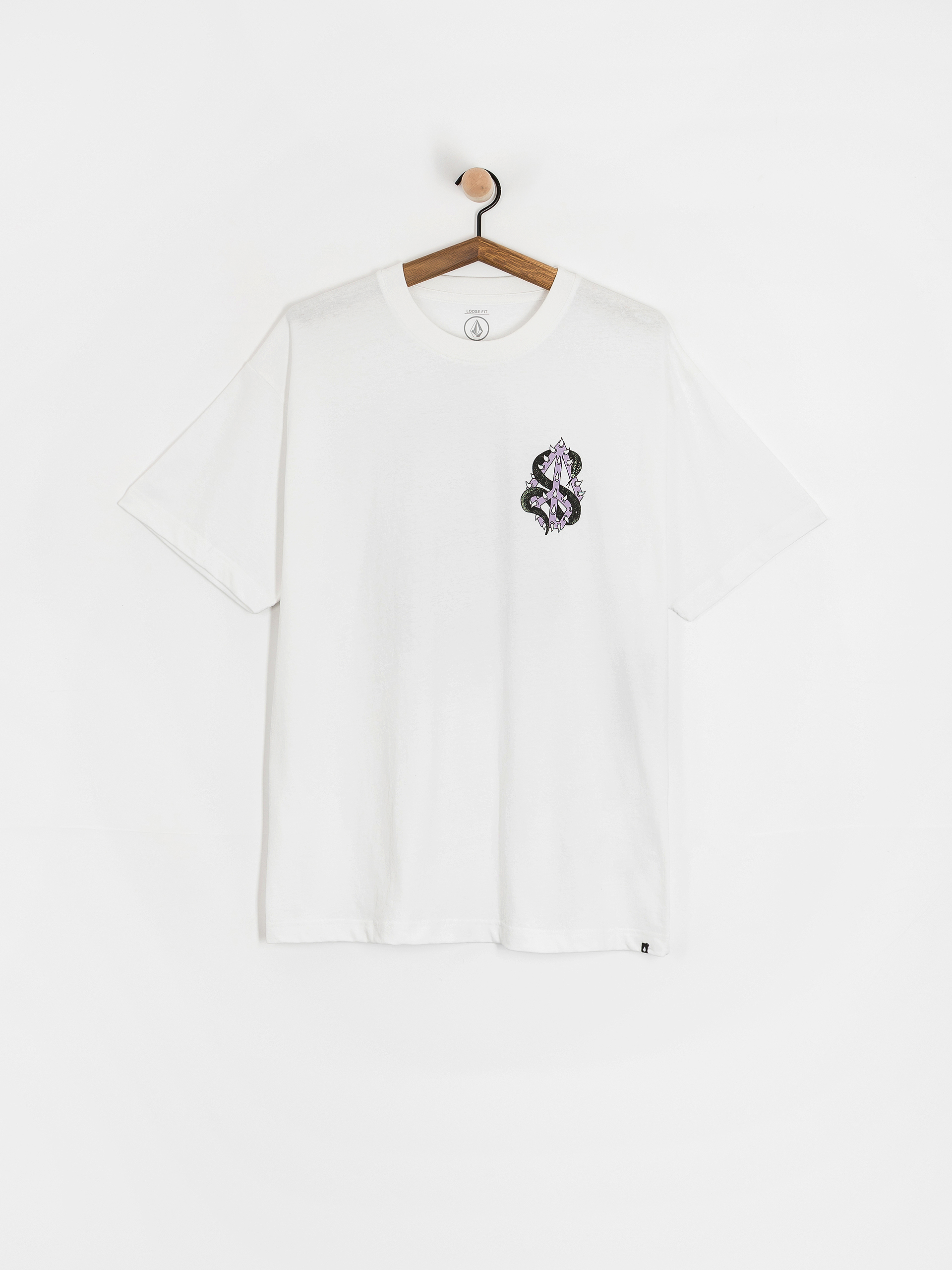 Volcom Snake Peace Lse Póló (white)