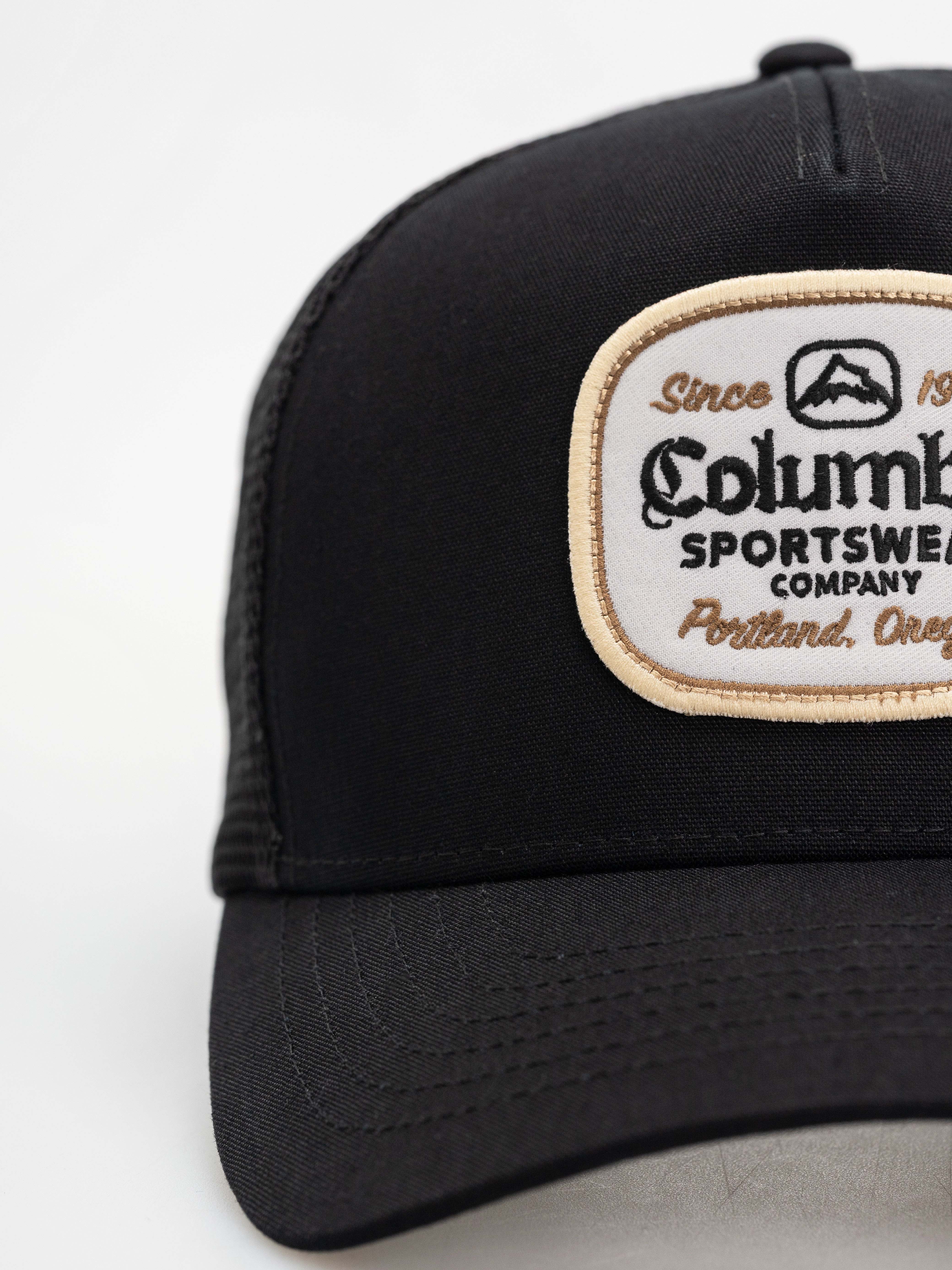 Columbia Road Ready Snap Back Baseball sapka (black/beer label woven patch)