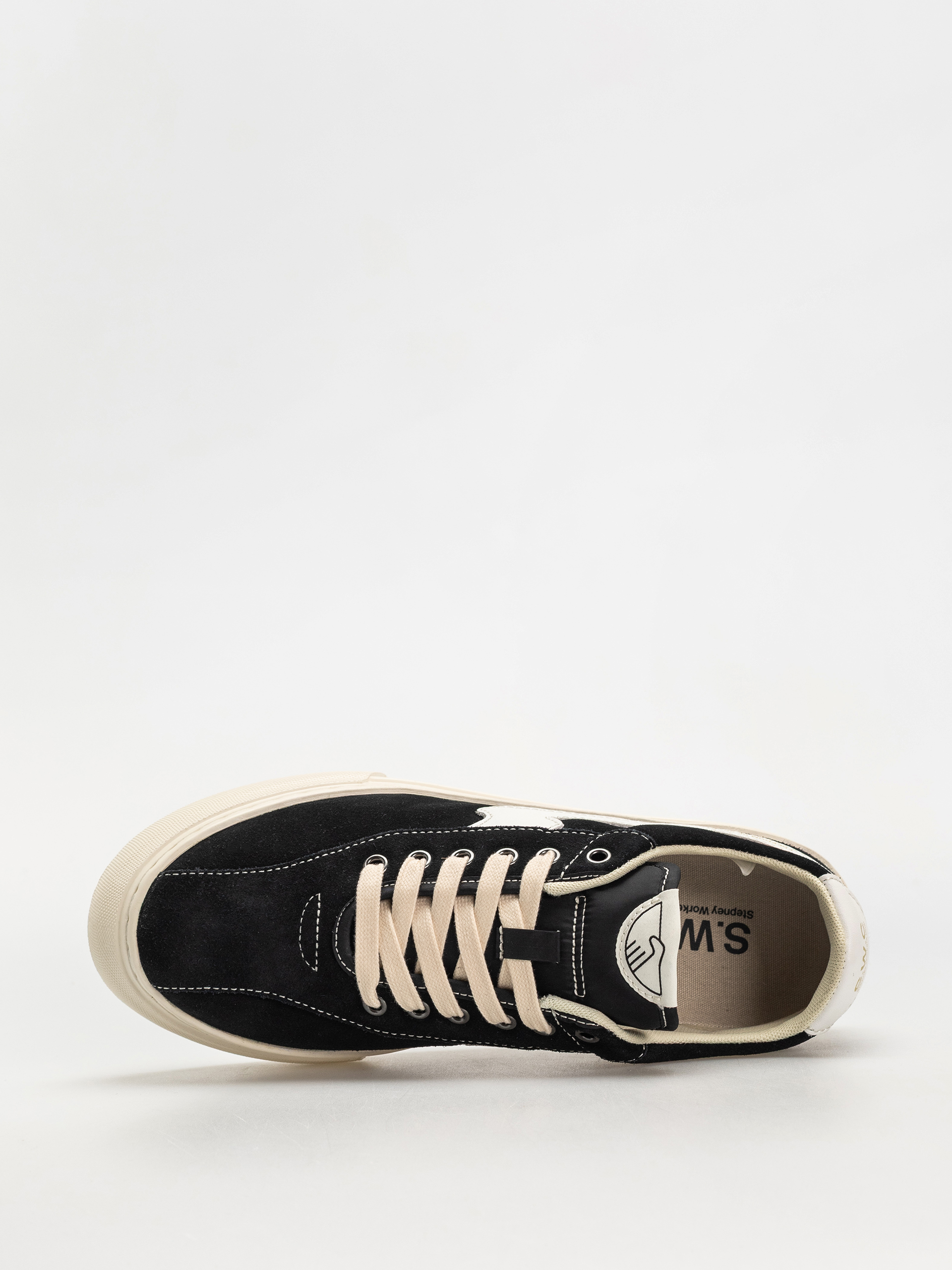 Stepney Workers Club Dellow S-Strike Cipők (suede black/white)