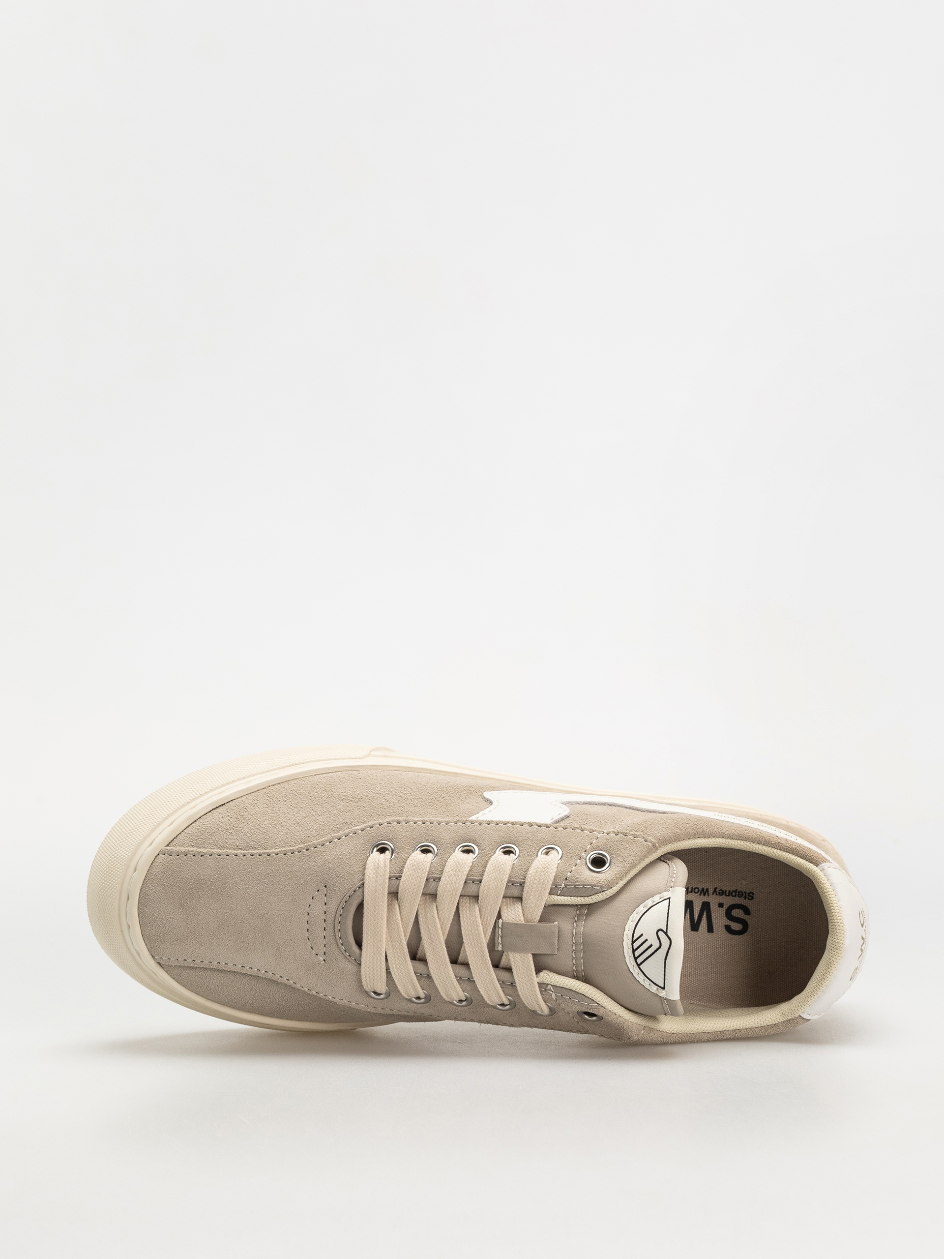 Stepney Workers Club Dellow S-Strike Cipők (suede lt grey/white)