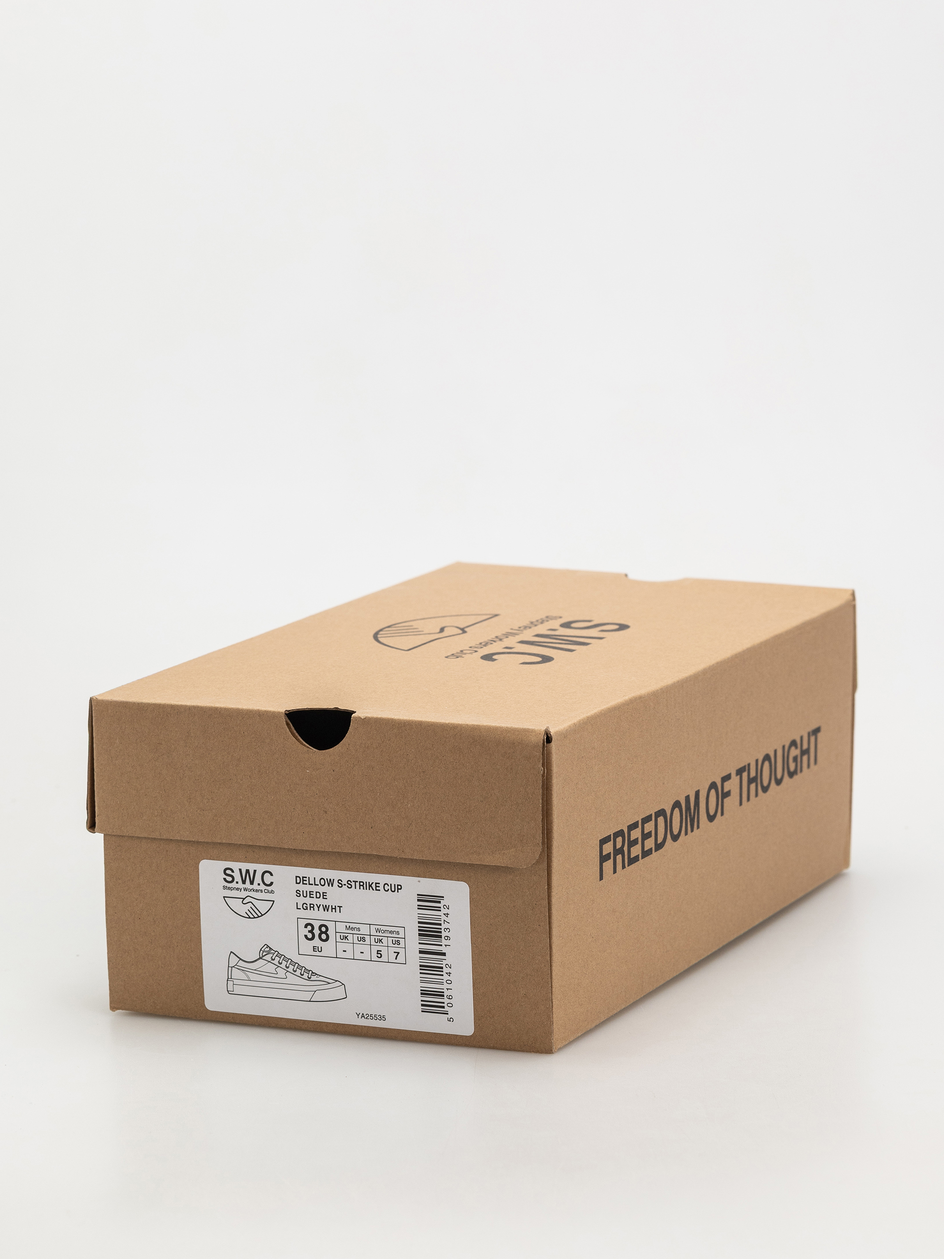 Stepney Workers Club Dellow S-Strike Cipők (suede lt grey/white)