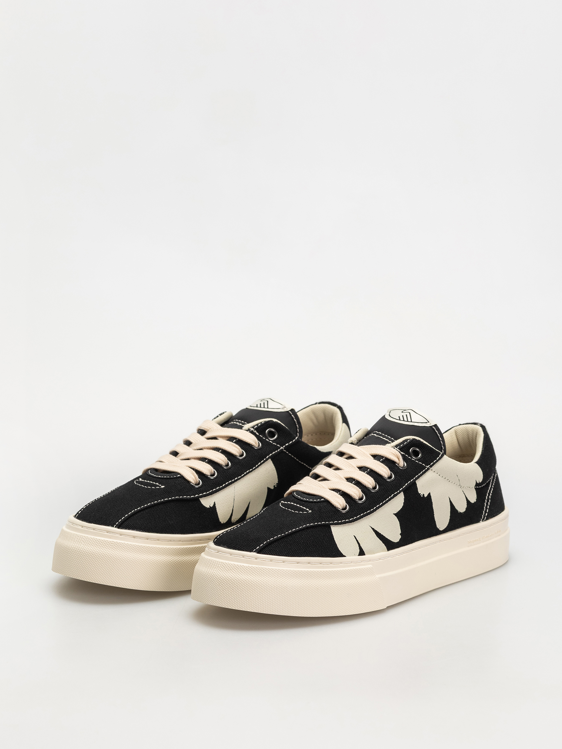 Stepney Workers Club Dellow Cipők (shroomhands canvas black/white)