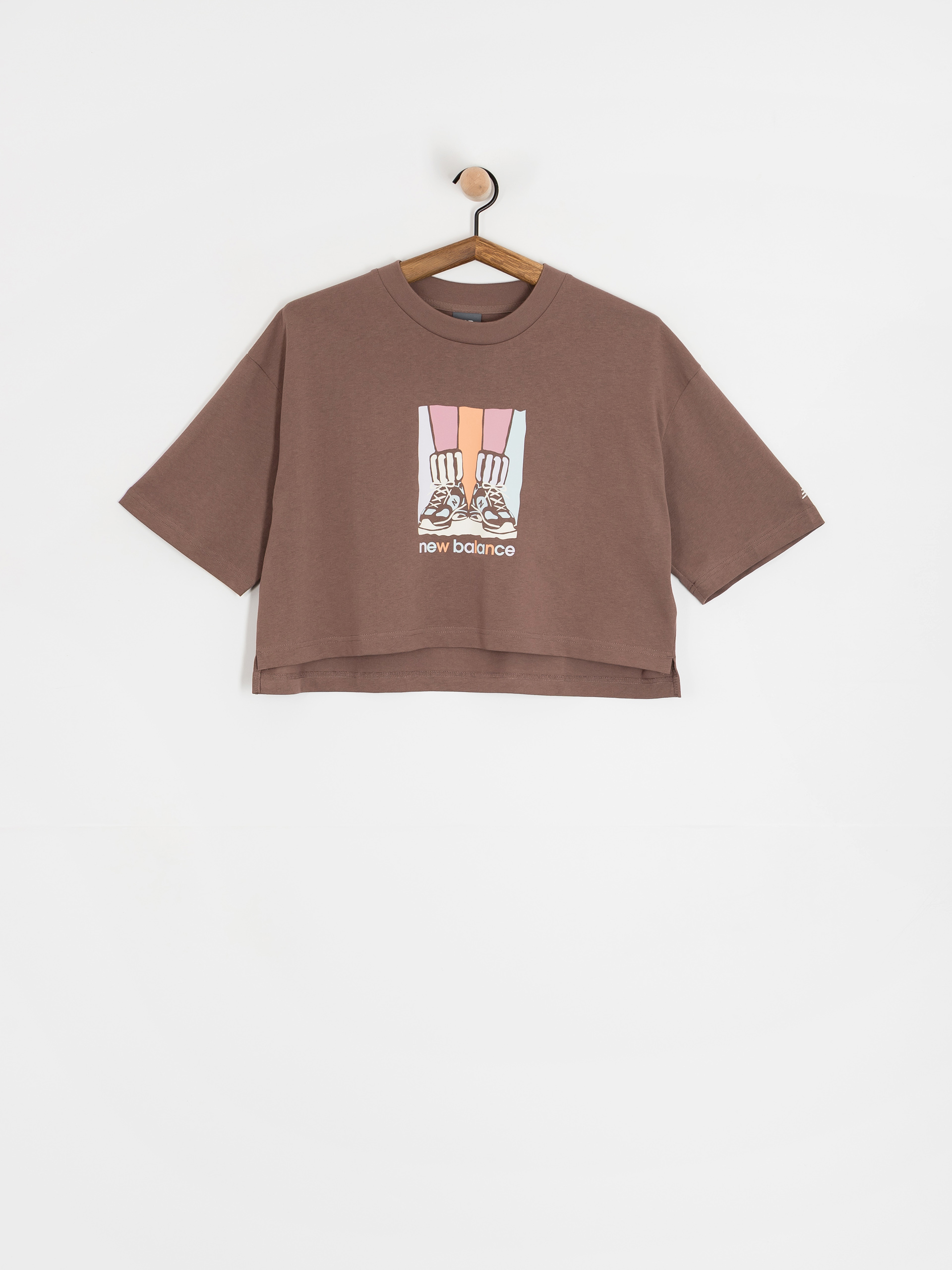 New Balance Athletics Gradient Shoes Wmn Póló (brown)