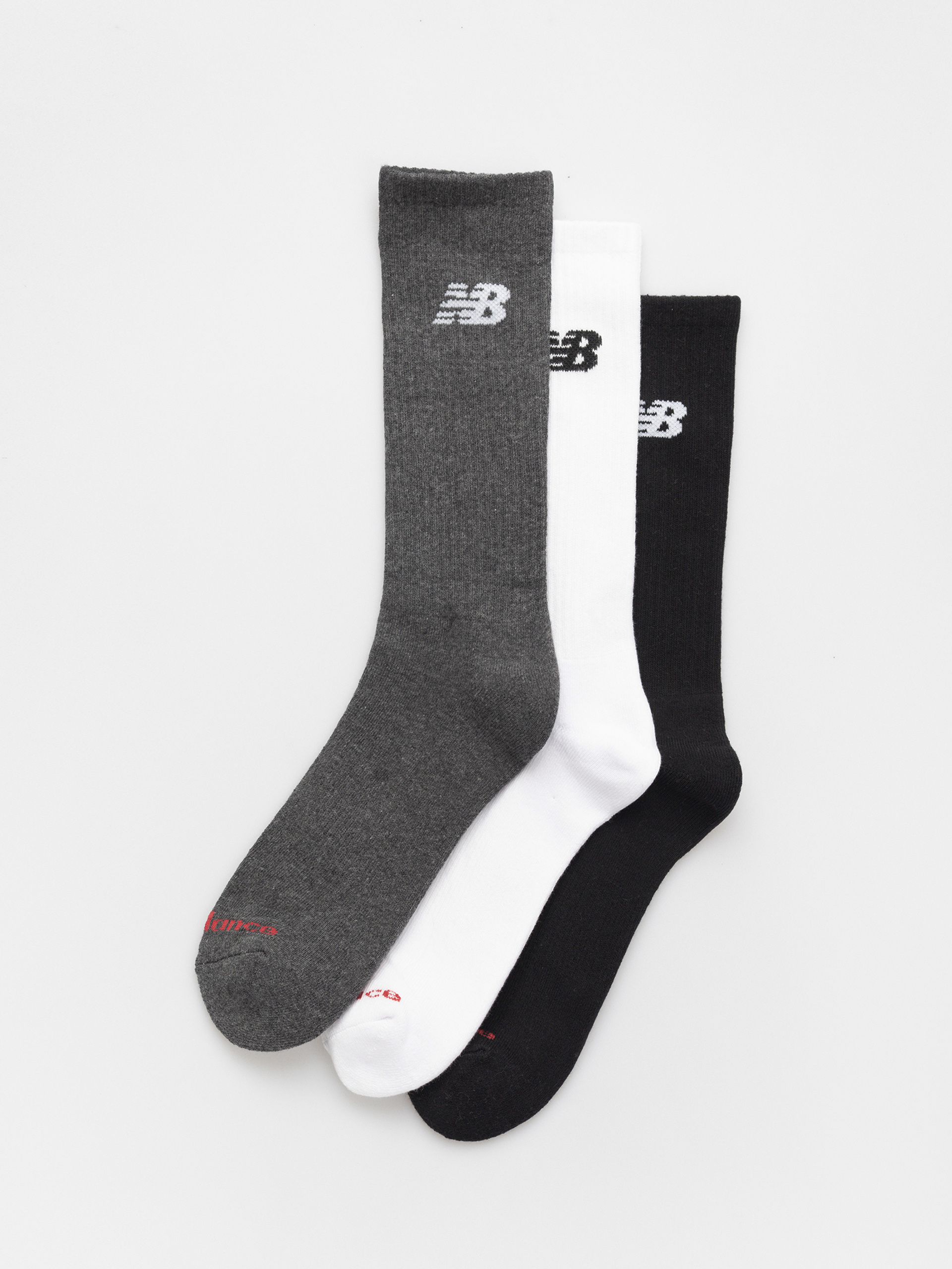 New Balance Everyday Crew 3Pc Zokni (white)