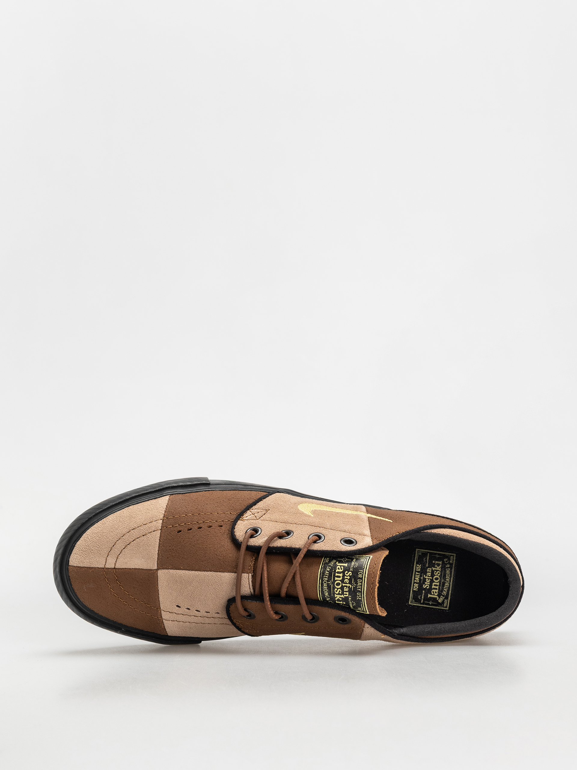 Nike SB Zoom Janoski Og+ Prm Cipők (lt british tan/saturn gold hemp black)