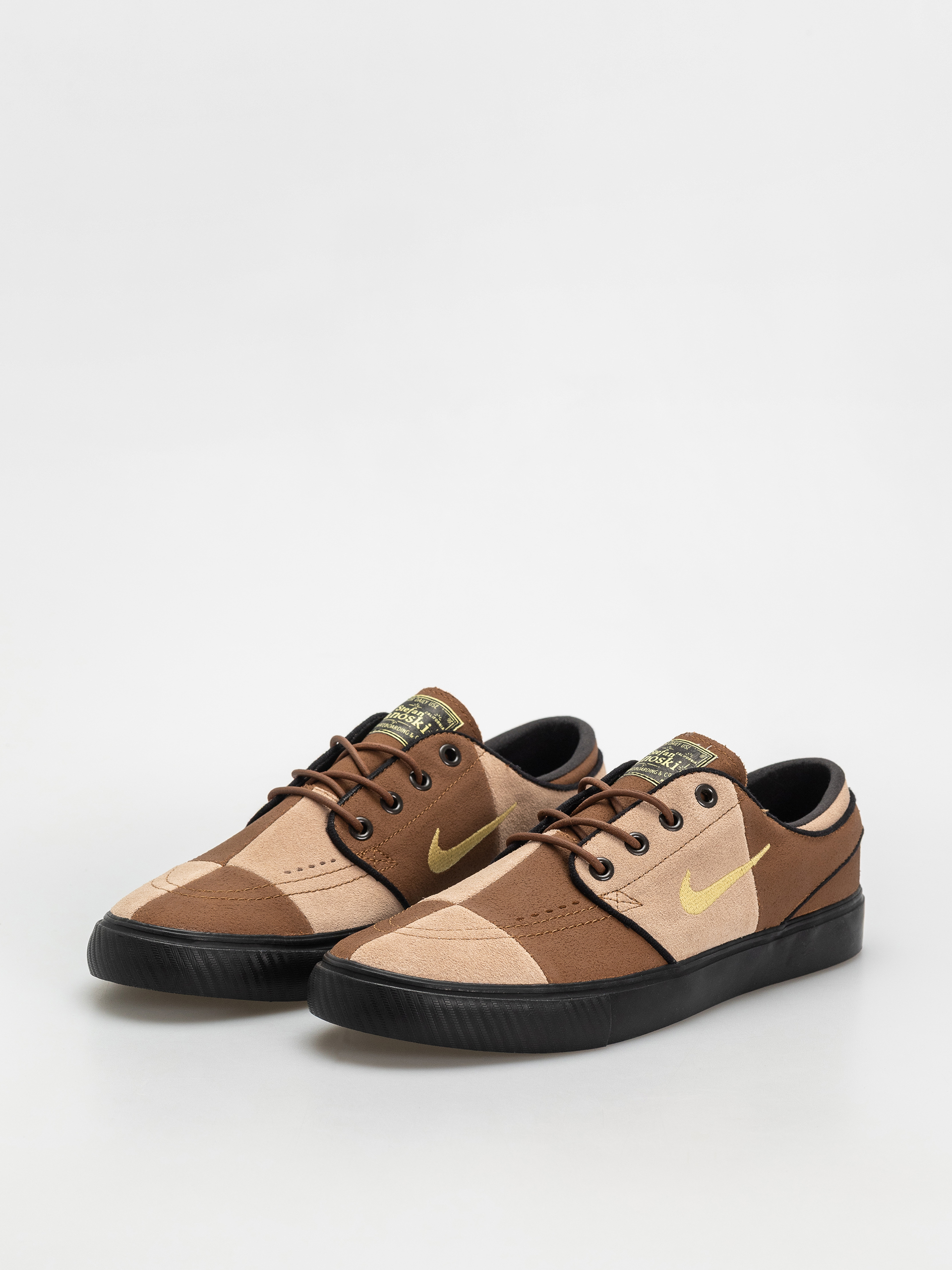 Nike SB Zoom Janoski Og+ Prm Cipők (lt british tan/saturn gold hemp black)