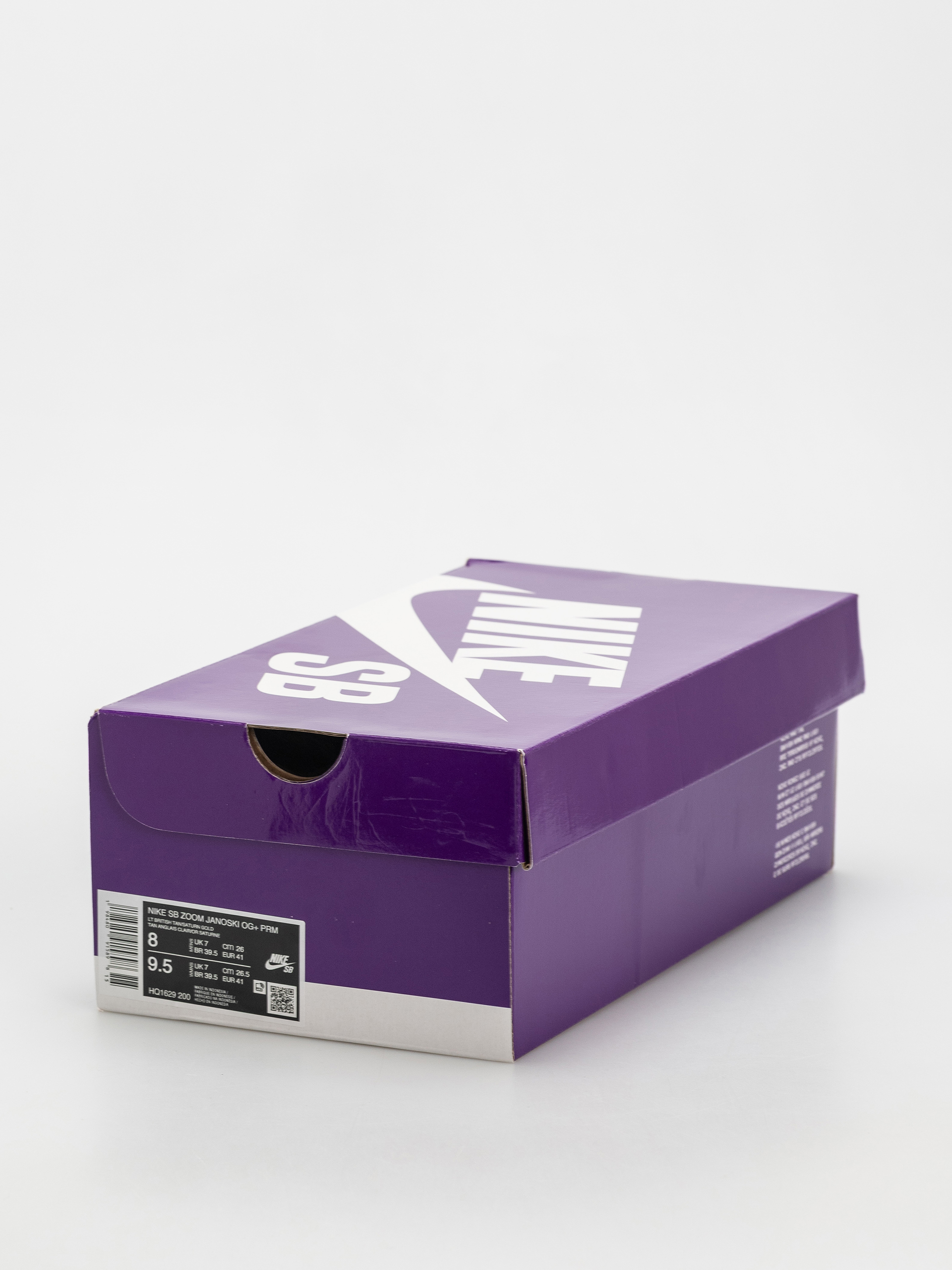 Nike SB Zoom Janoski Og+ Prm Cipők (lt british tan/saturn gold hemp black)