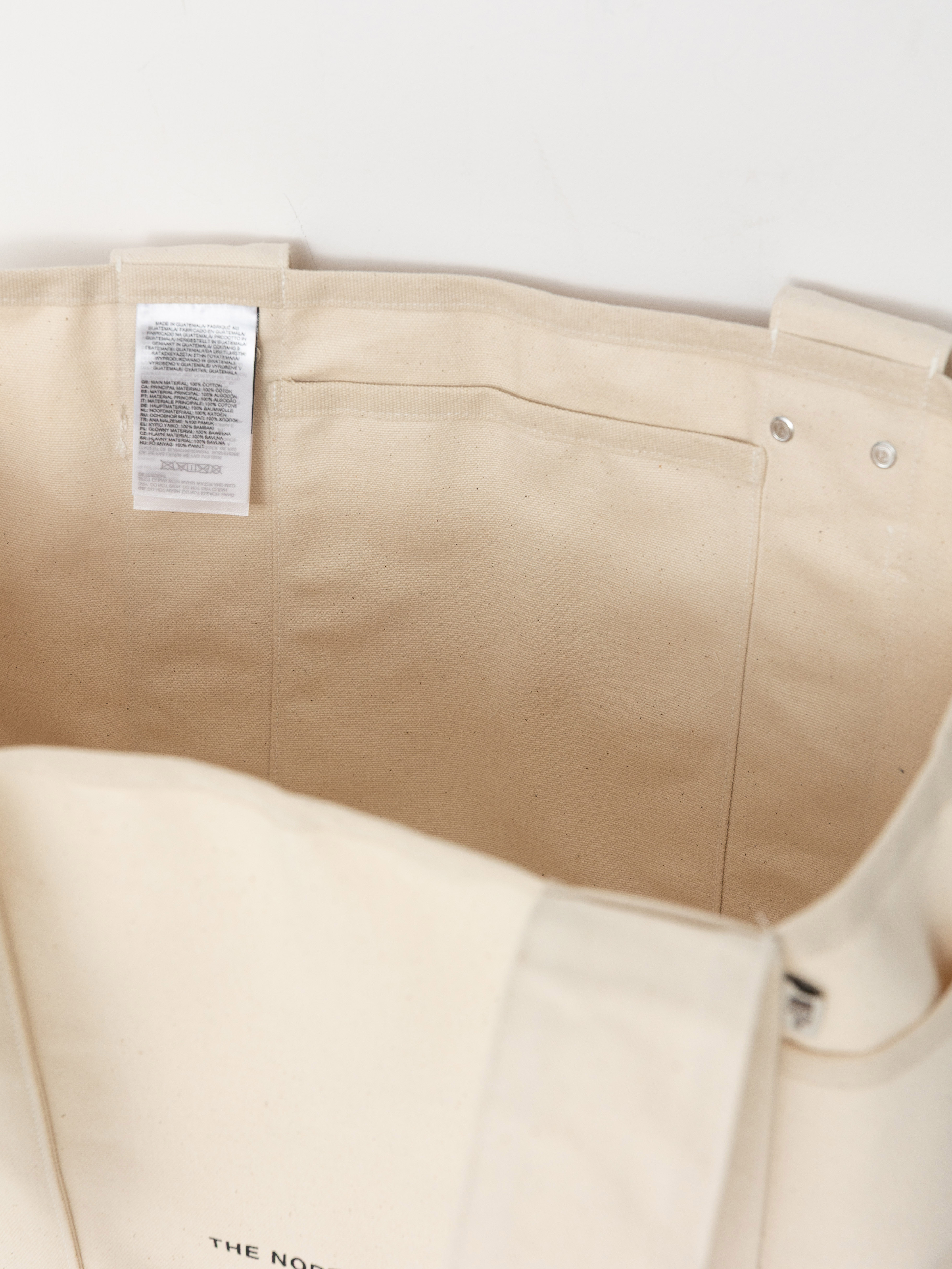 The North Face Circular Cotton Tote Kézitáska (raw undyed)