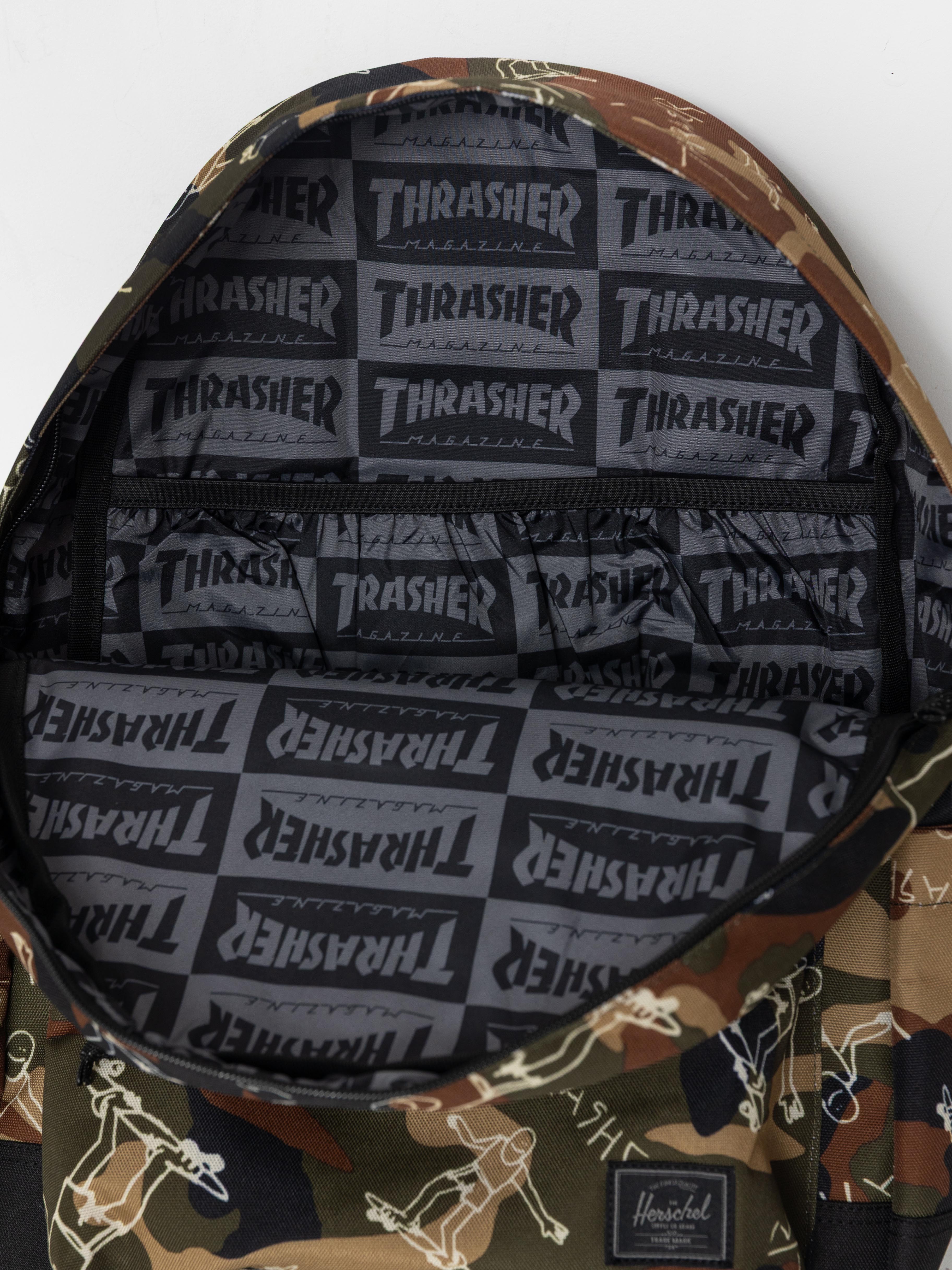 Herschel Supply Co. X Thrasher Gonz Classic XL Hátizsák (woodland camo)
