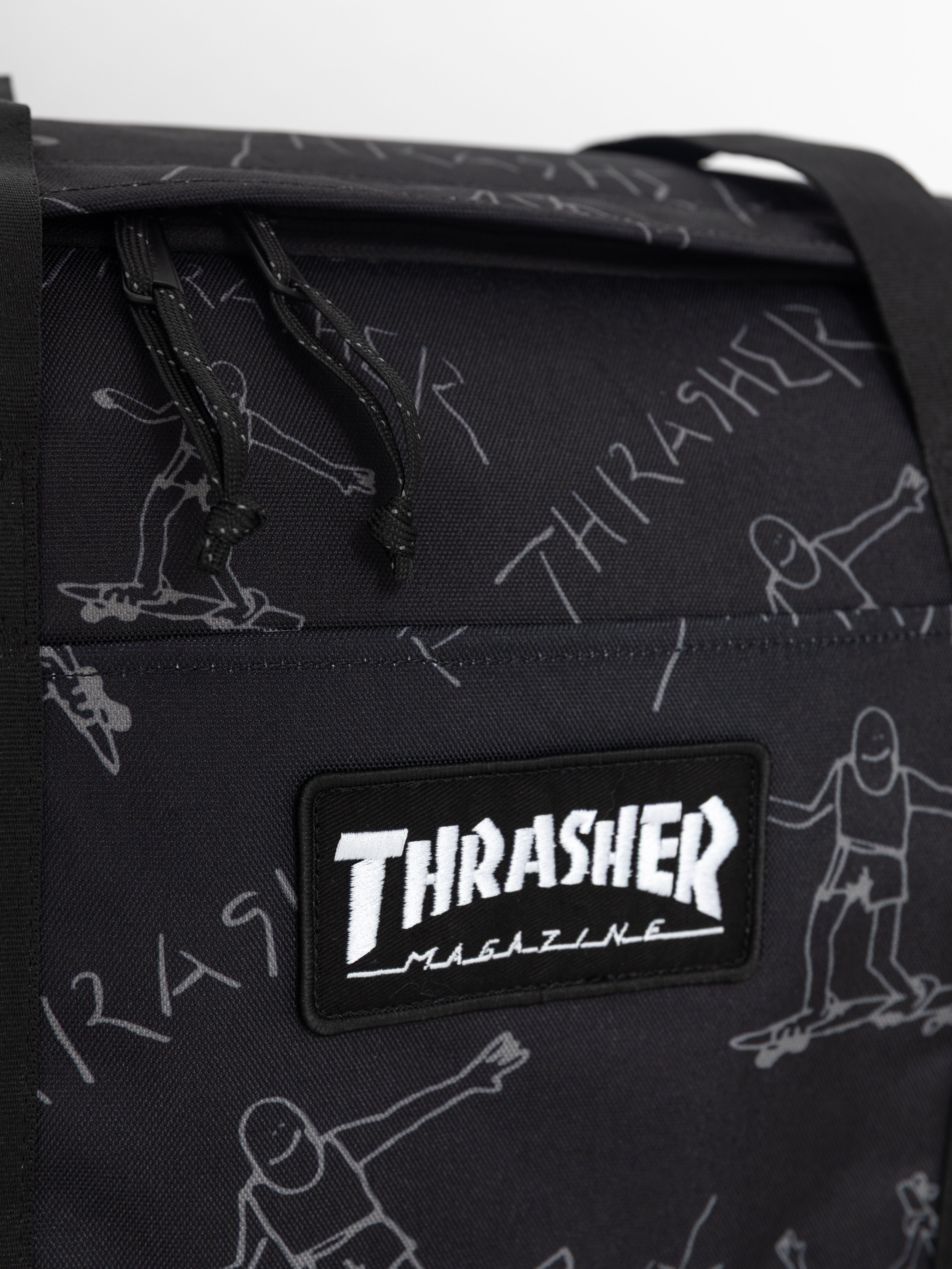 Herschel Supply Co. X Thrasher Gonz Heritage Skate Duffle Táska (black)