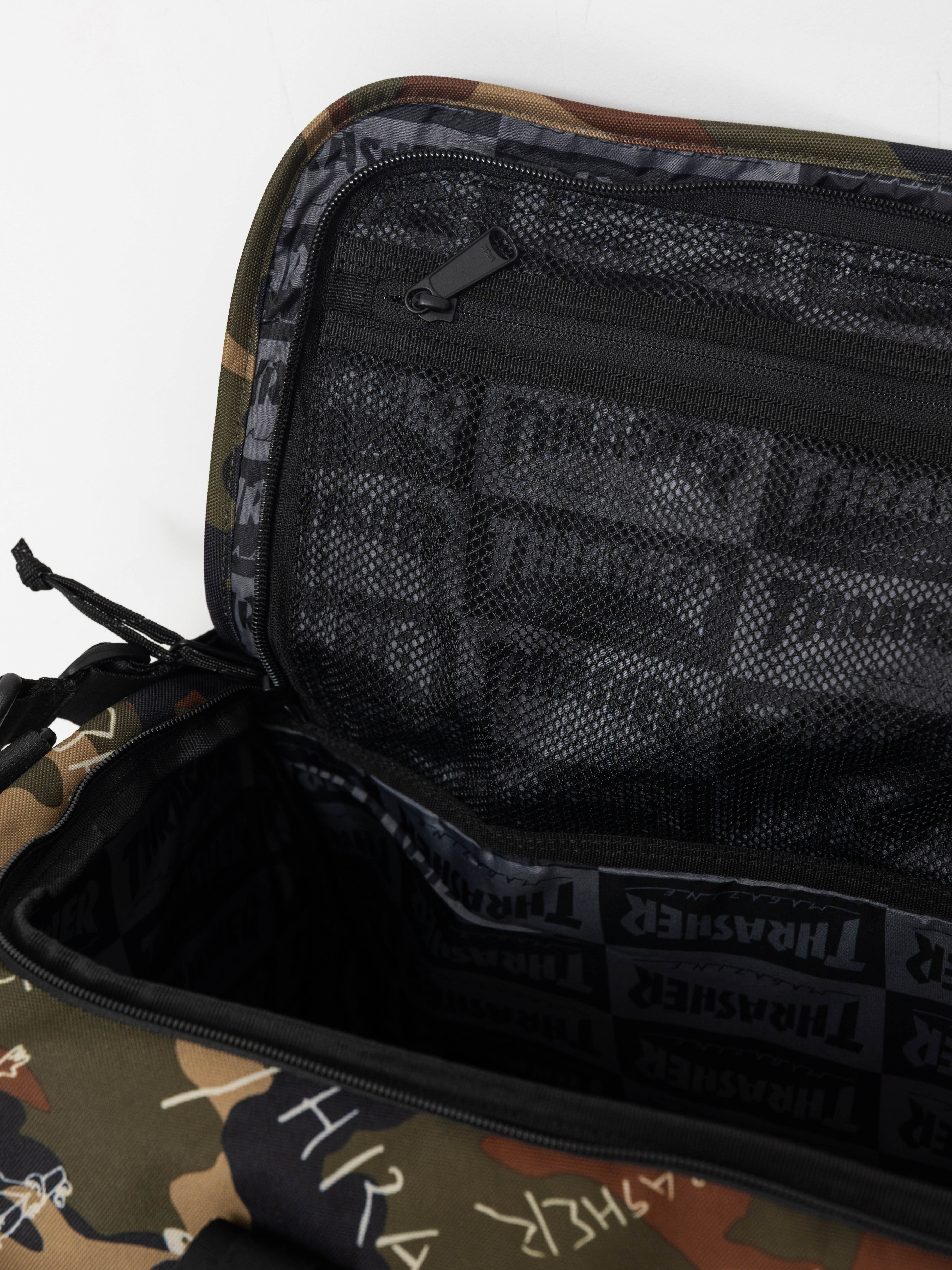 Herschel Supply Co. X Thrasher Gonz Heritage Skate Duffle Táska (woodland camo)