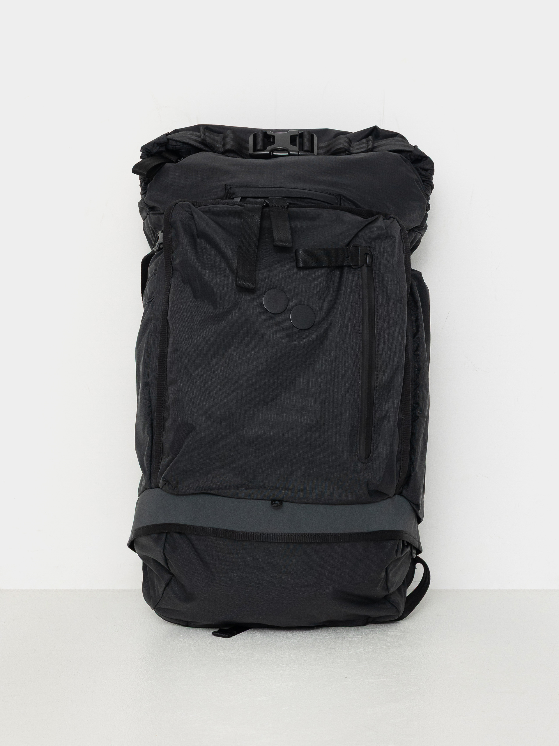 PinqPonq Komut Medium Hátizsák (pure black)