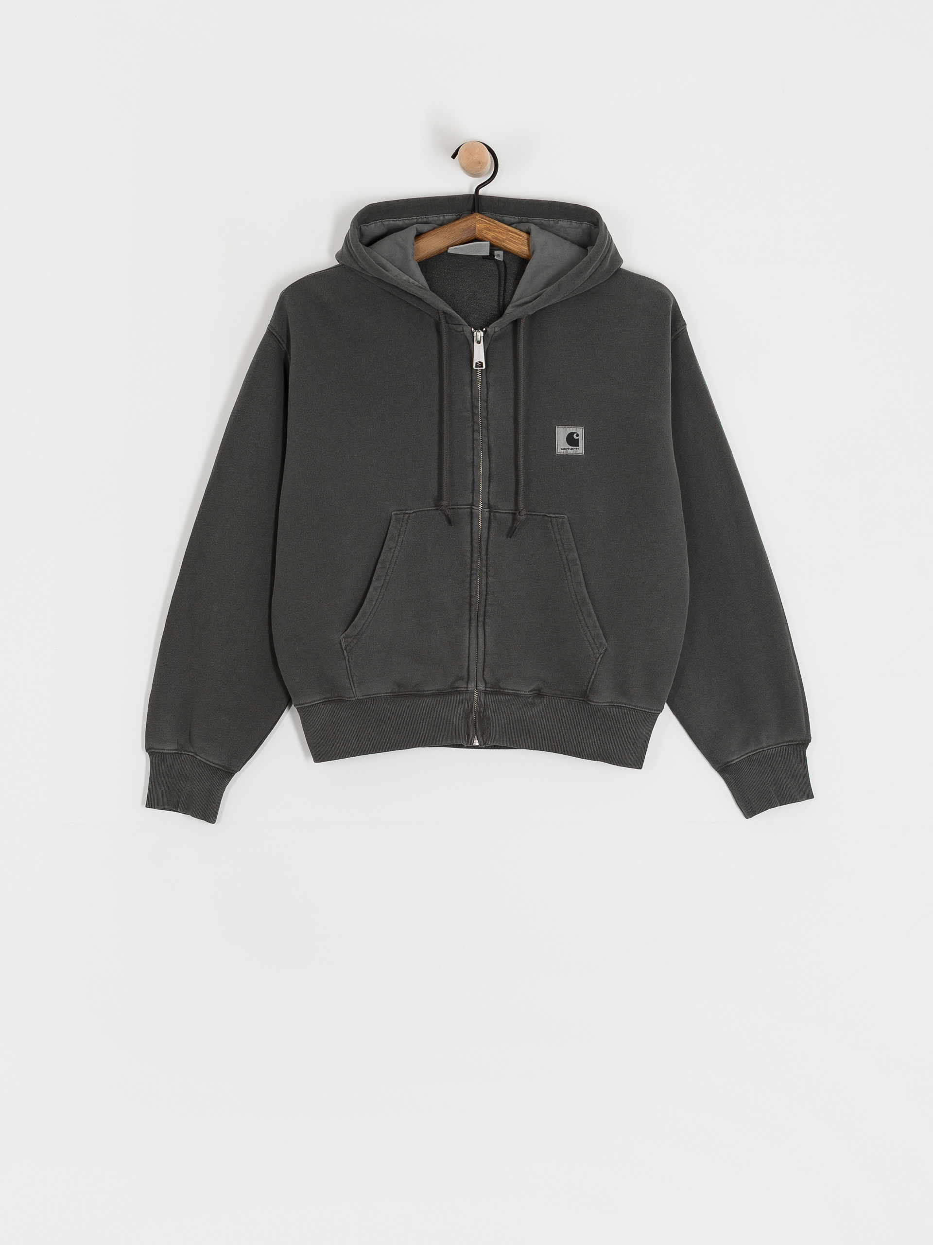 Carhartt WIP Nelson ZHD Wmn Kapucnis pulóver (black/garment dyed)