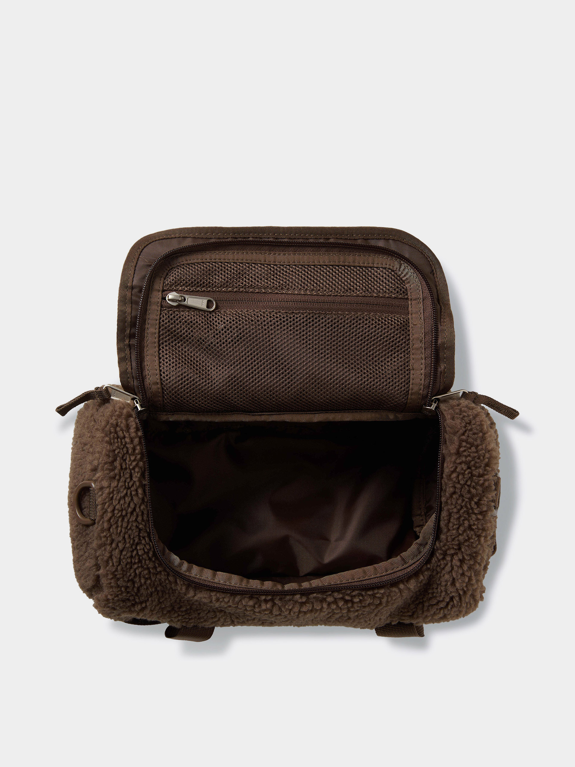 Kézitáska The North Face Base Camp High Pile Mini Bag (smokey brown tnf white)