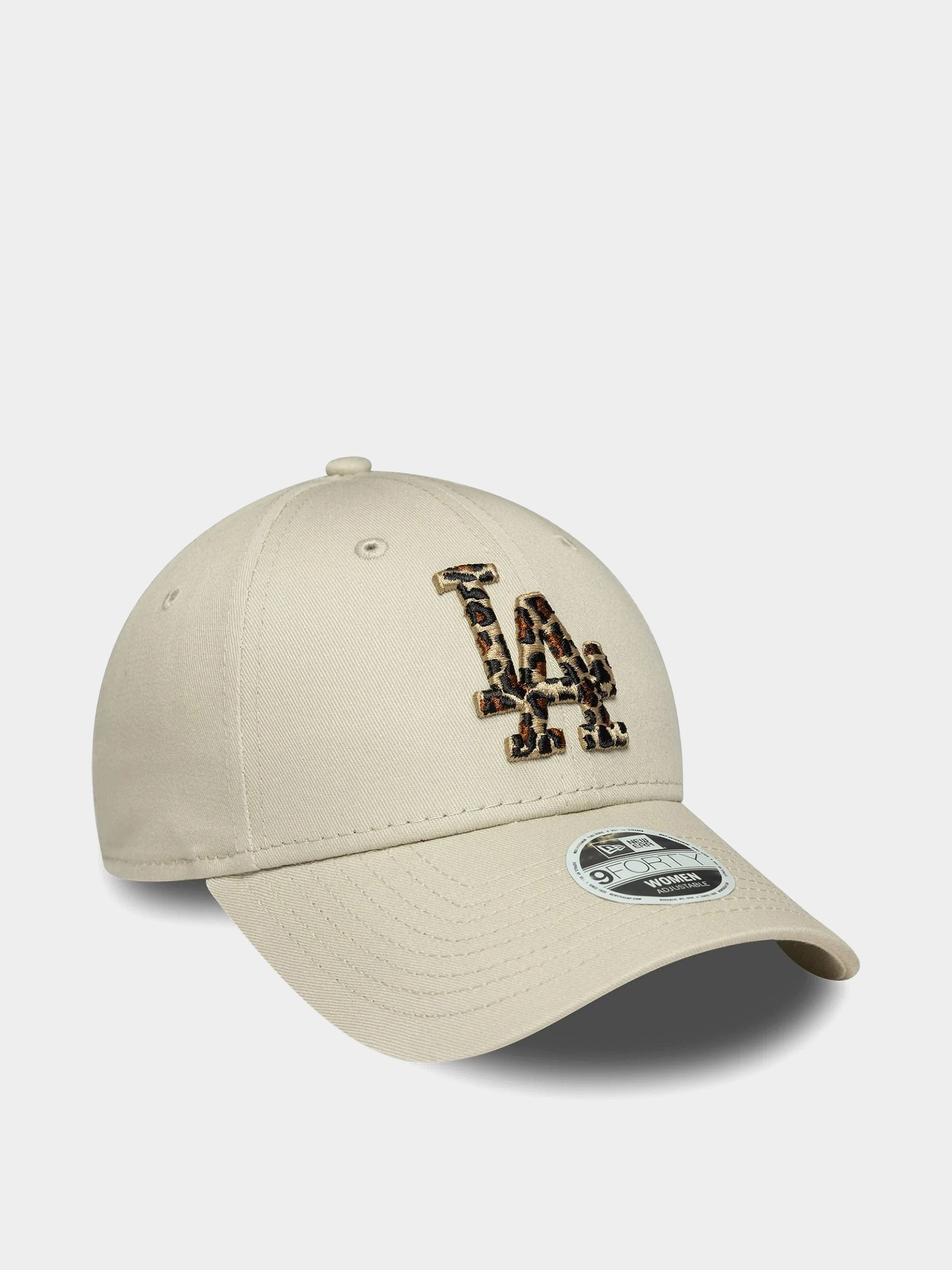 Baseball sapka New Era Leopard Infill 9Forty Los Angeles Dodgers Wmn (stone)