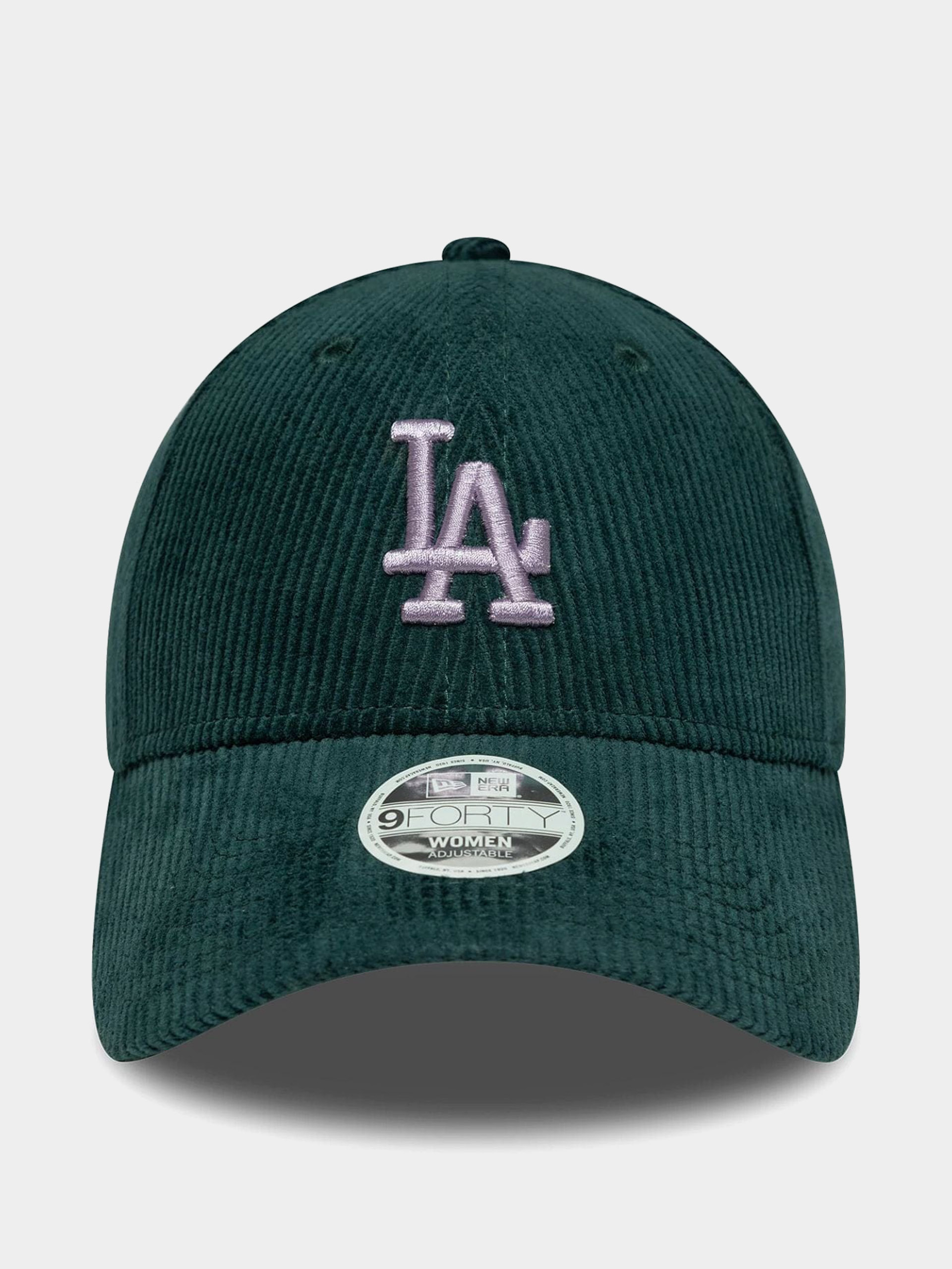Baseball sapka New Era Cord 9Forty Los Angeles Dodgers Wmn (dark green)