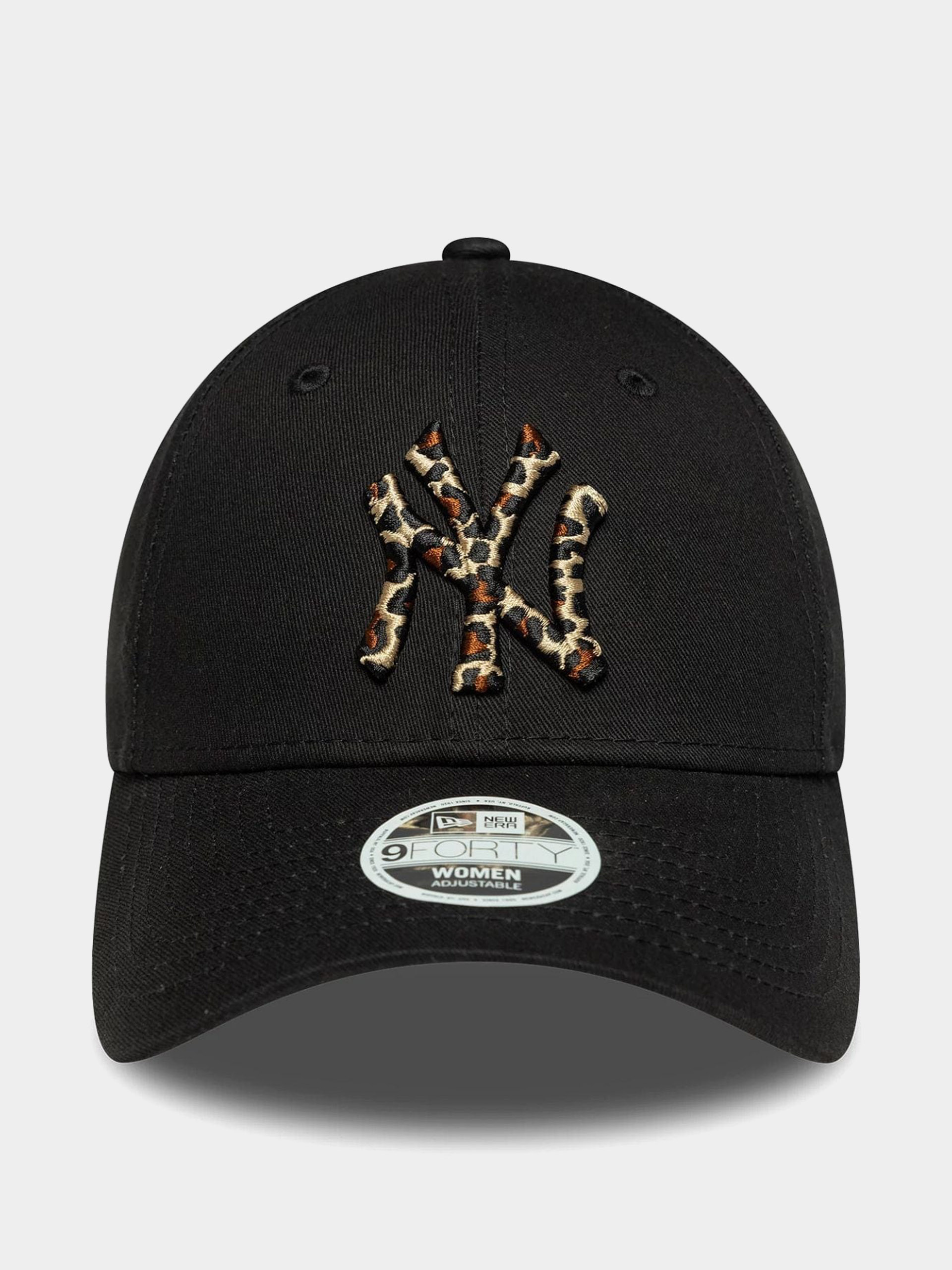 Baseball sapka New Era Leopard Infill 9Forty New York Yankees Wmn (black)