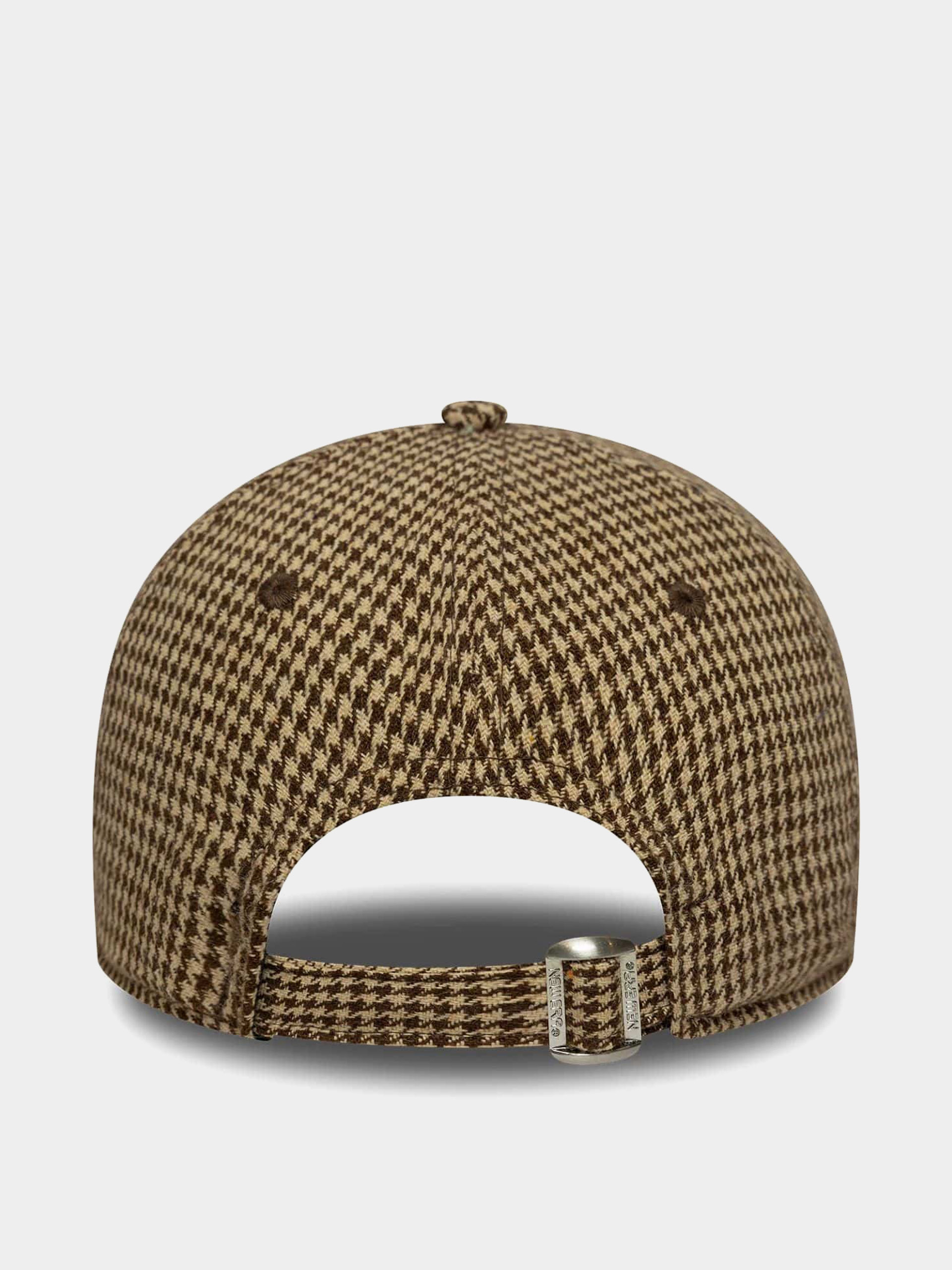 Baseball sapka New Era Houndstooth 9Twenty Los Angeles Dodgers (brown)