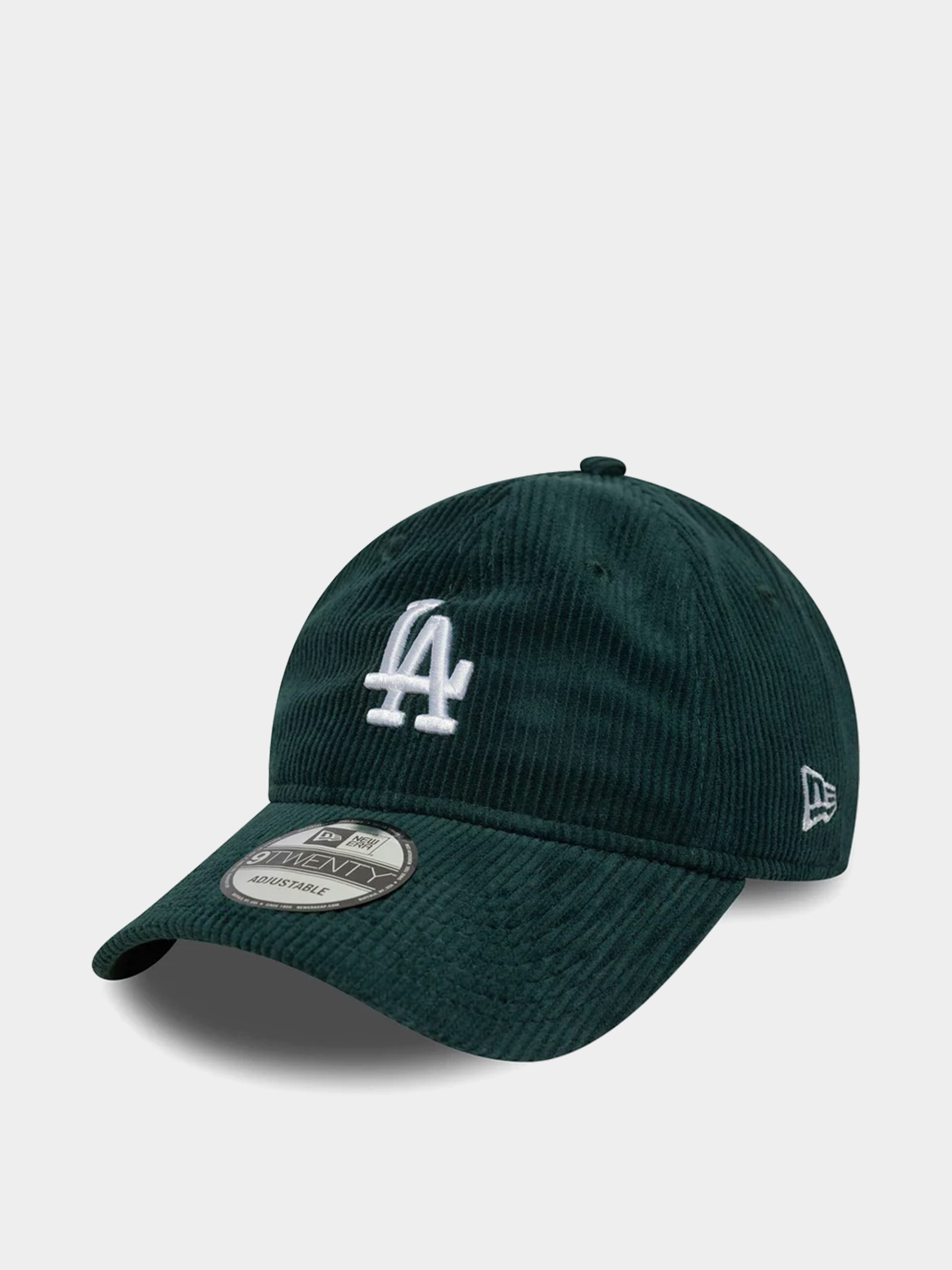 Baseball sapka New Era Cord 9Twenty Los Angeles Dodgers (dark green)