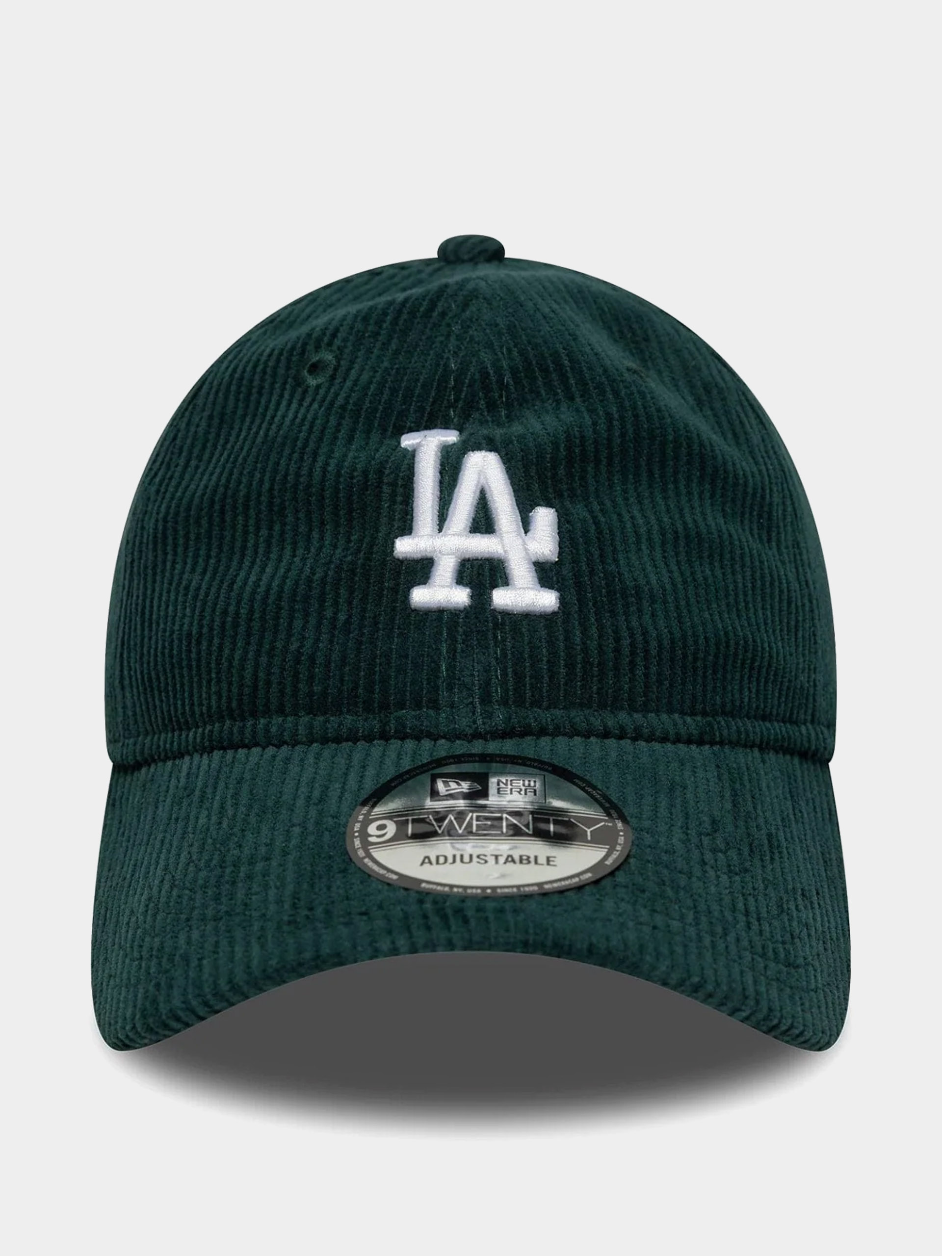 Baseball sapka New Era Cord 9Twenty Los Angeles Dodgers (dark green)