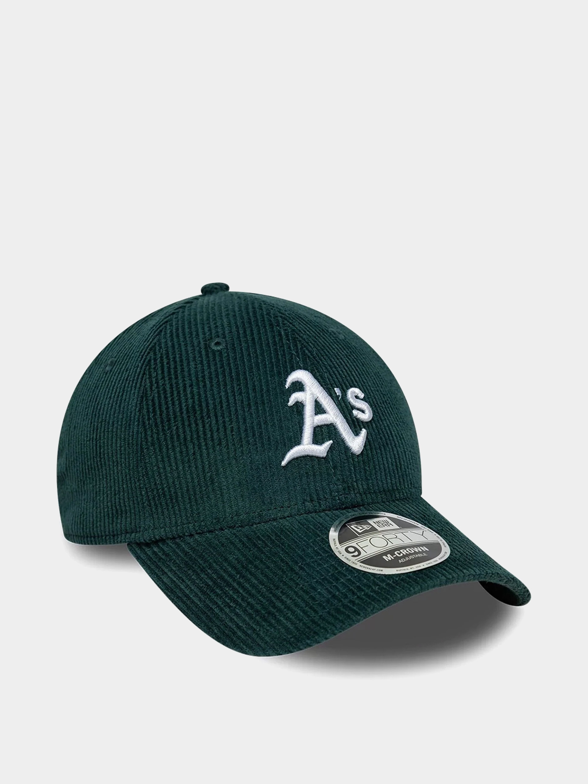 Baseball sapka New Era Cord 9Forty Mcrown Oakland Athletics (dark green)