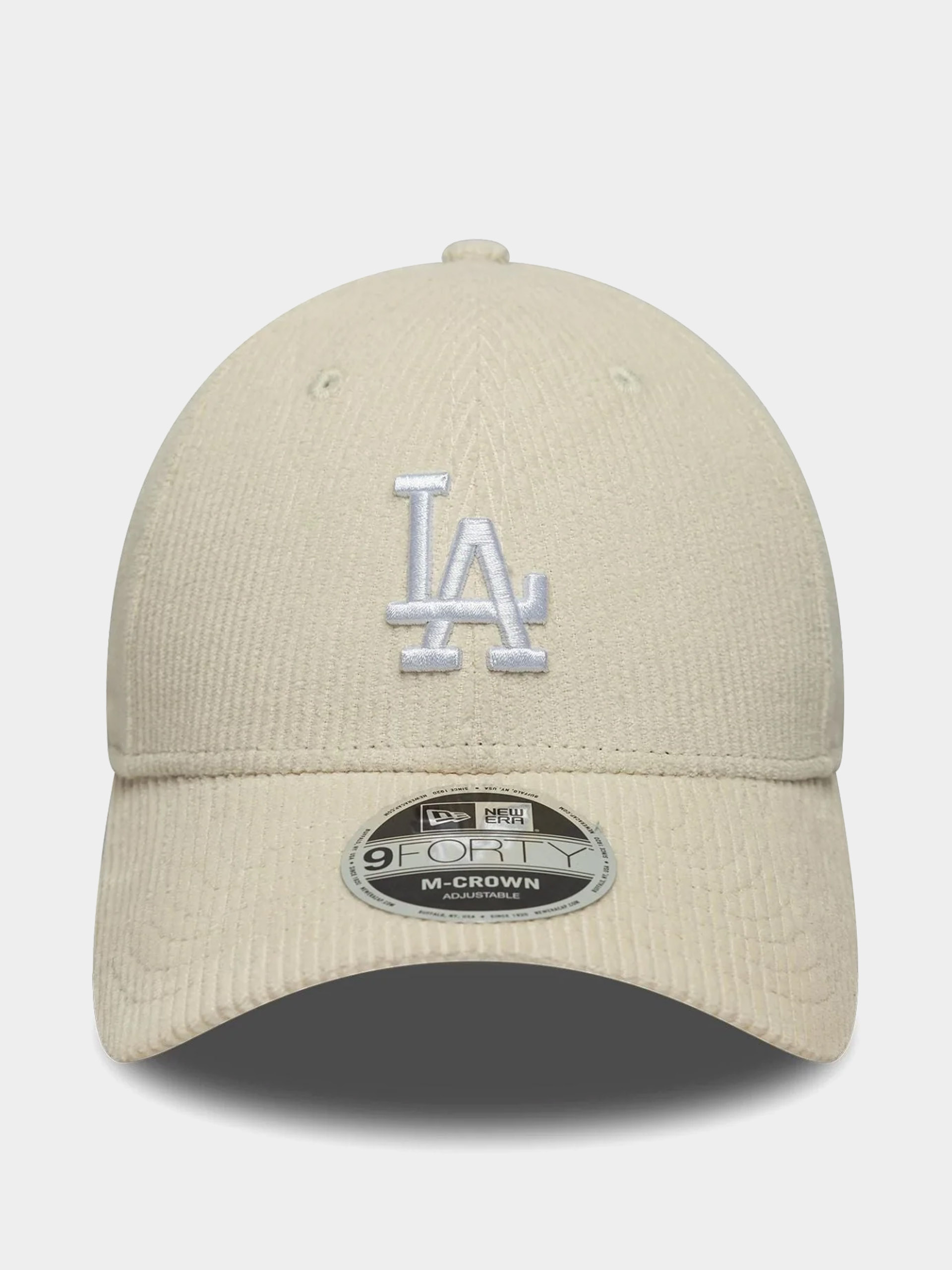 Baseball sapka New Era Cord 9Forty Mc Los Angeles Dodgers (light cream)