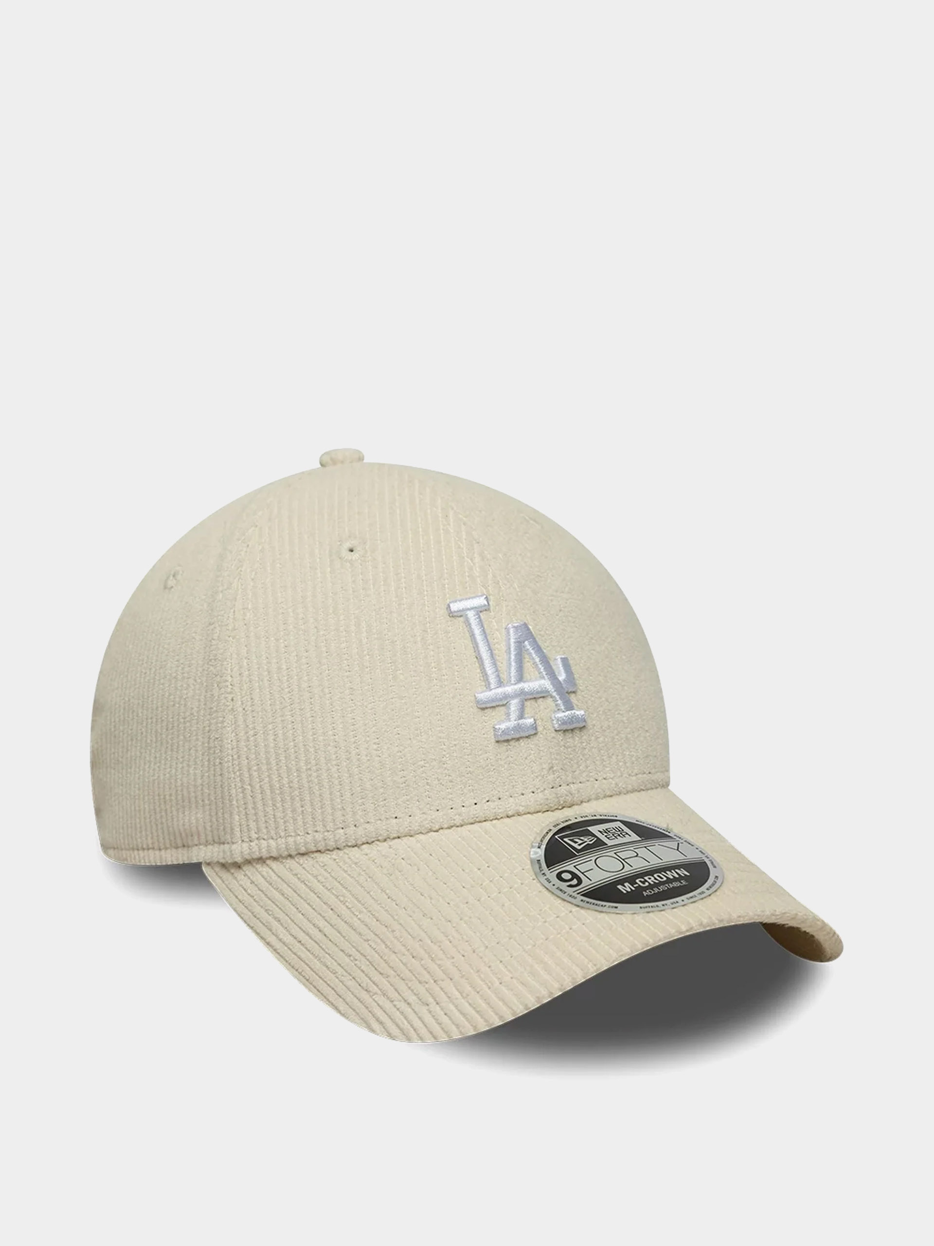 Baseball sapka New Era Cord 9Forty Mc Los Angeles Dodgers (light cream)