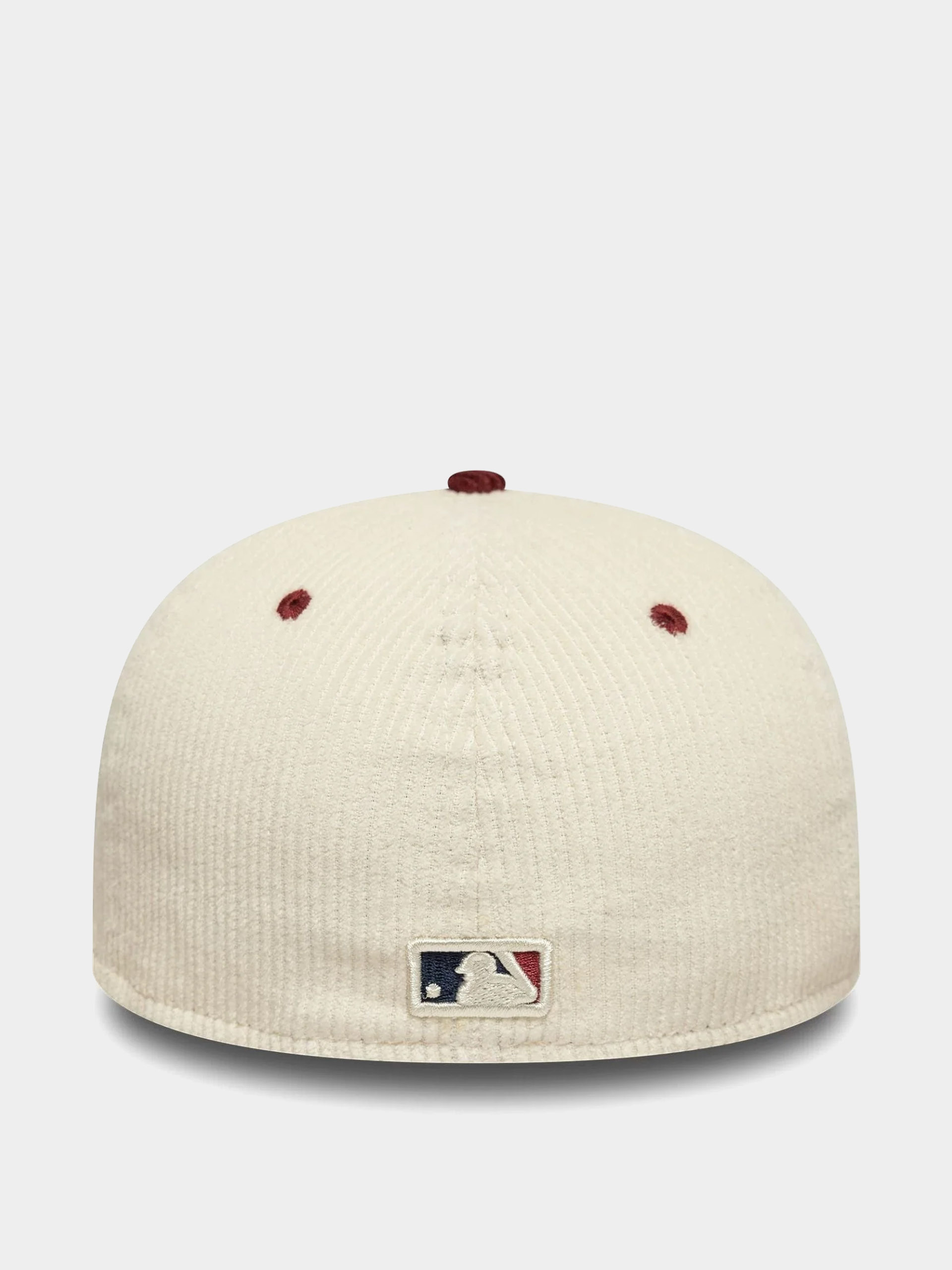 Baseball sapka New Era Mlb Cord 59Fifty Lp New York Yankees (light cream/burgundy)