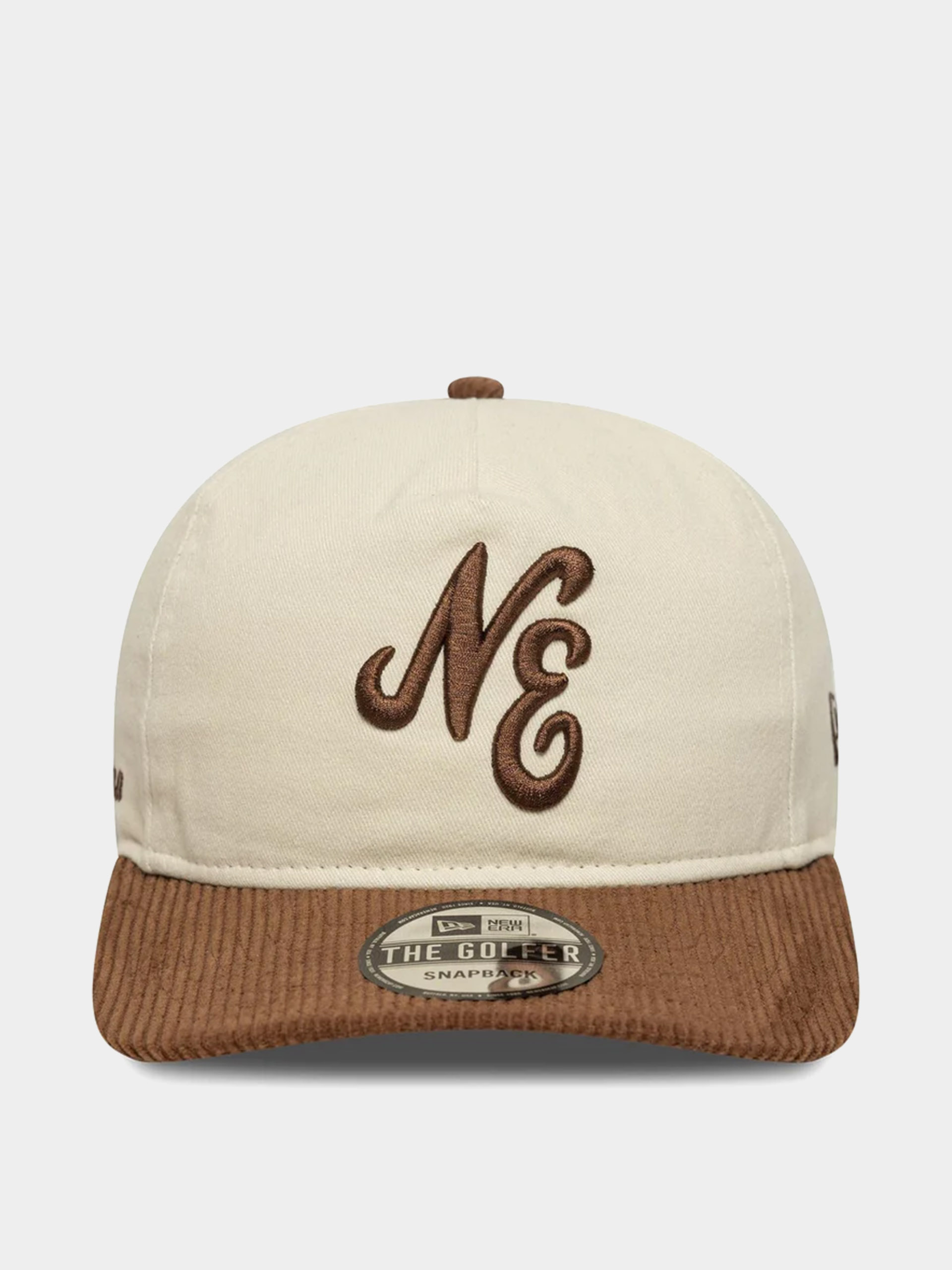 Baseball sapka New Era Contrast Cord 19Twenty (stone/brown)