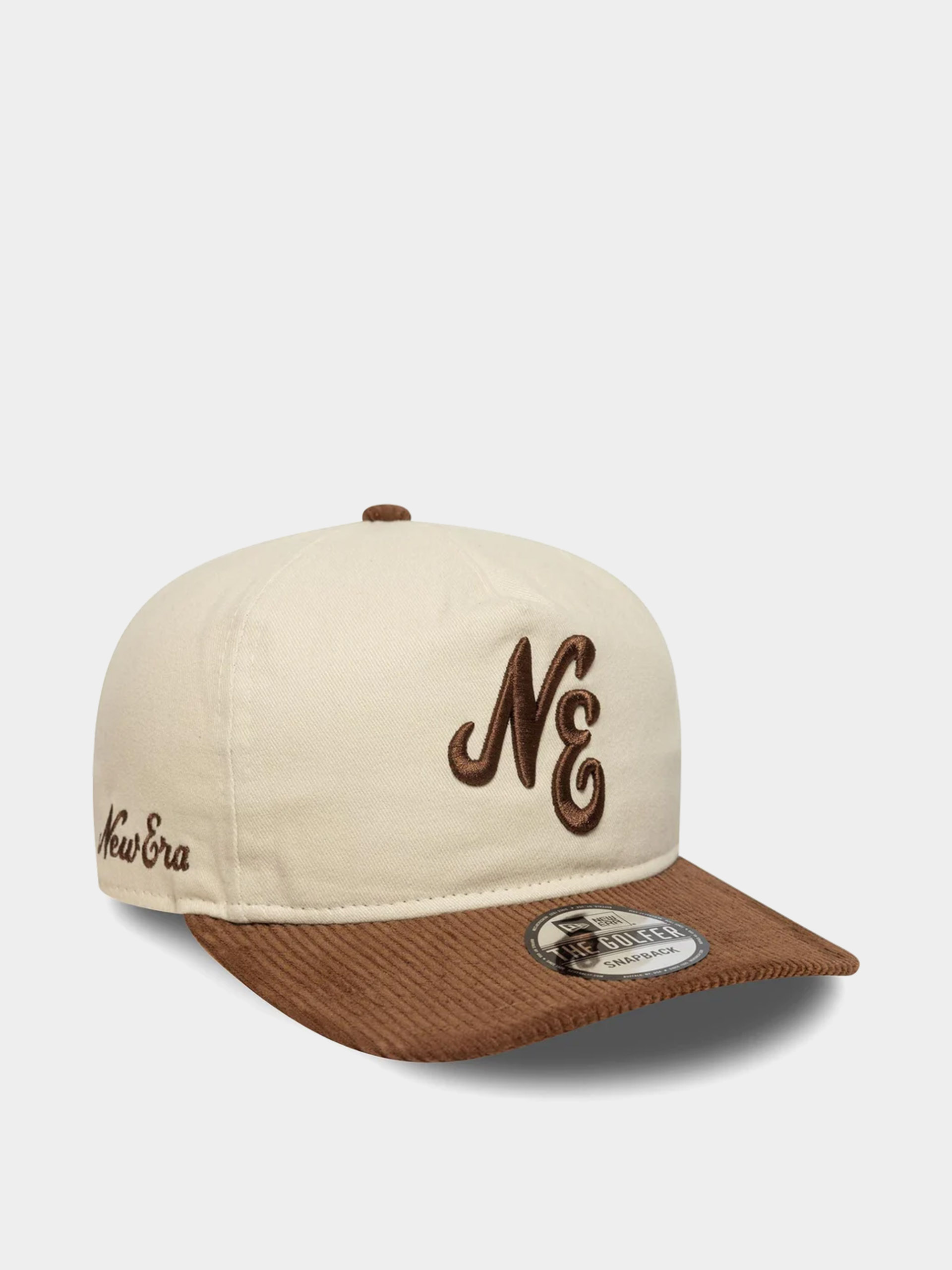 Baseball sapka New Era Contrast Cord 19Twenty (stone/brown)