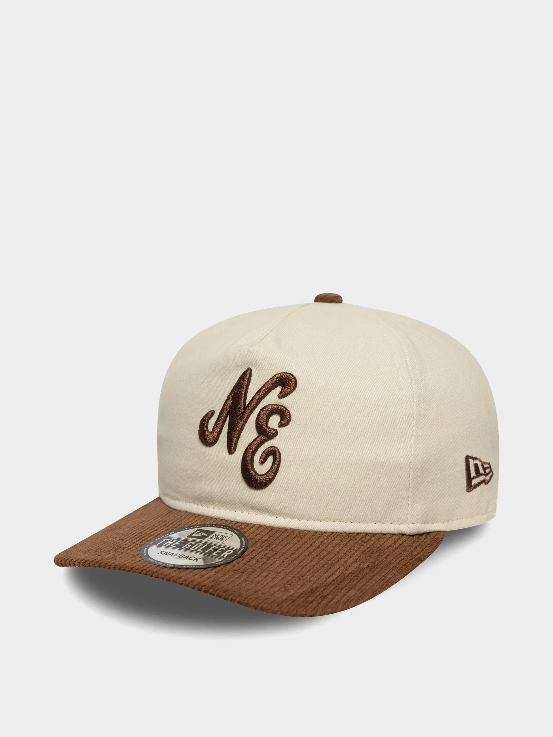 Baseball sapka New Era Contrast Cord 19Twenty (stone/brown)