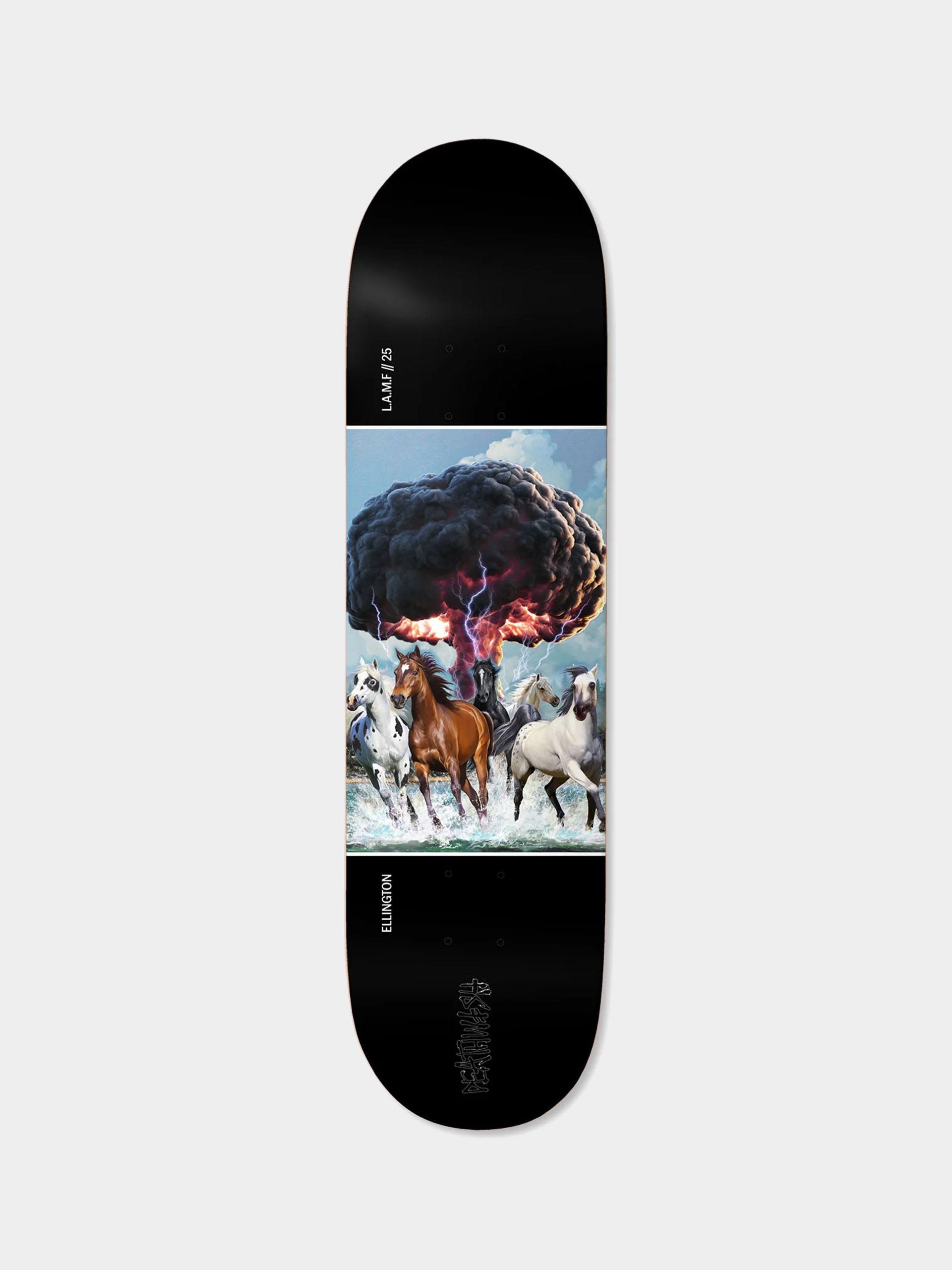 Gördeszka lap Deathwish Post Modern (black)