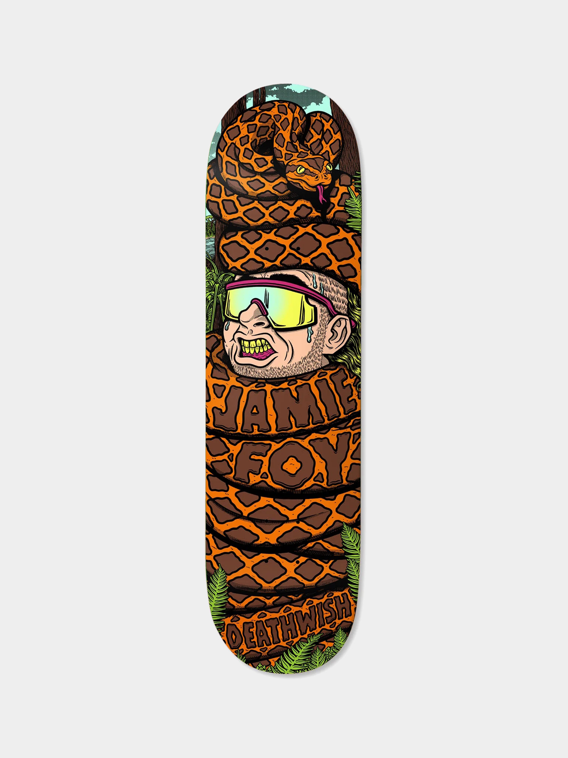 Gördeszka lap Deathwish Caught Up (brown/orange)
