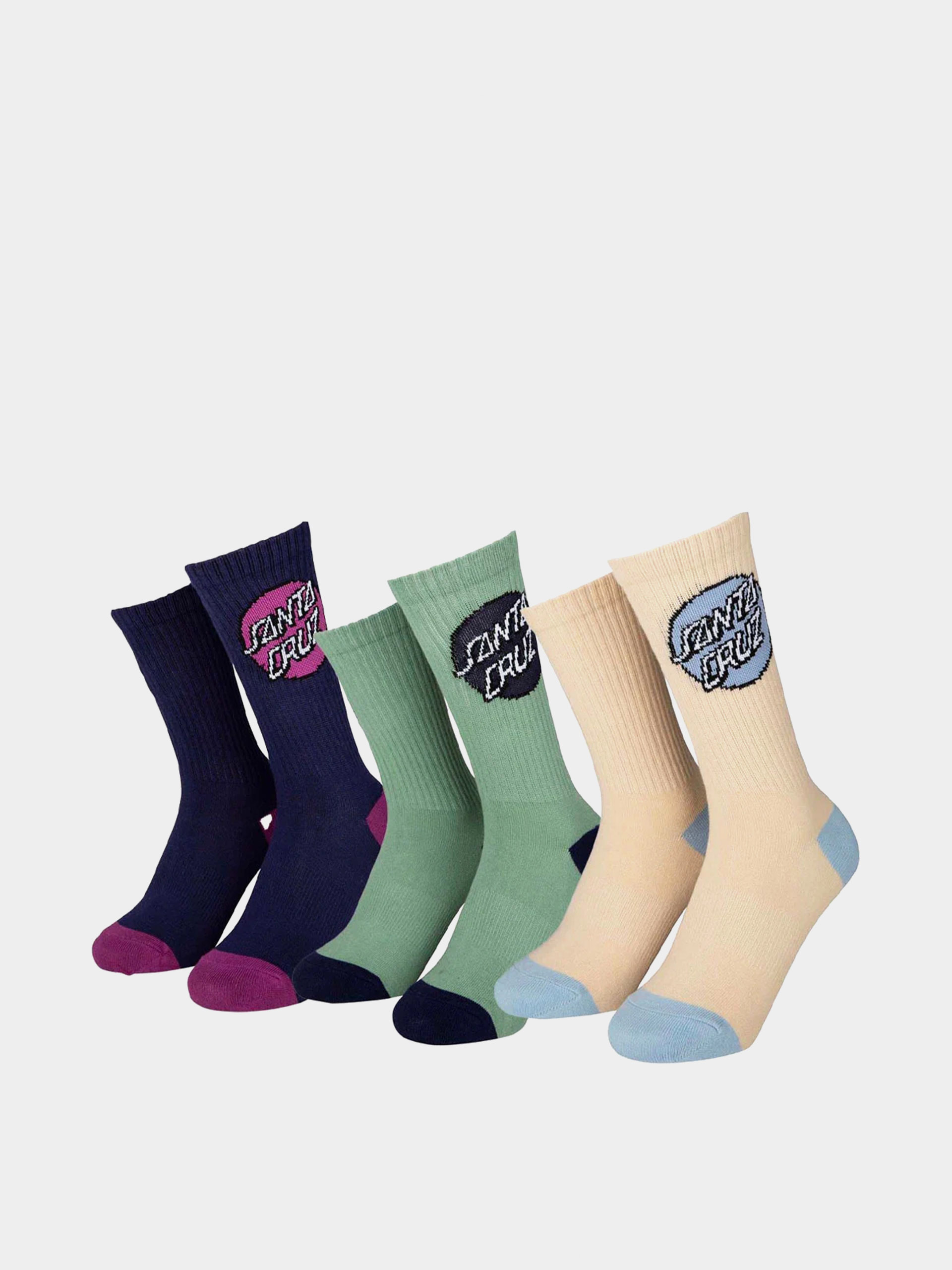 Santa Cruz Pop Dots Zokni Wmn