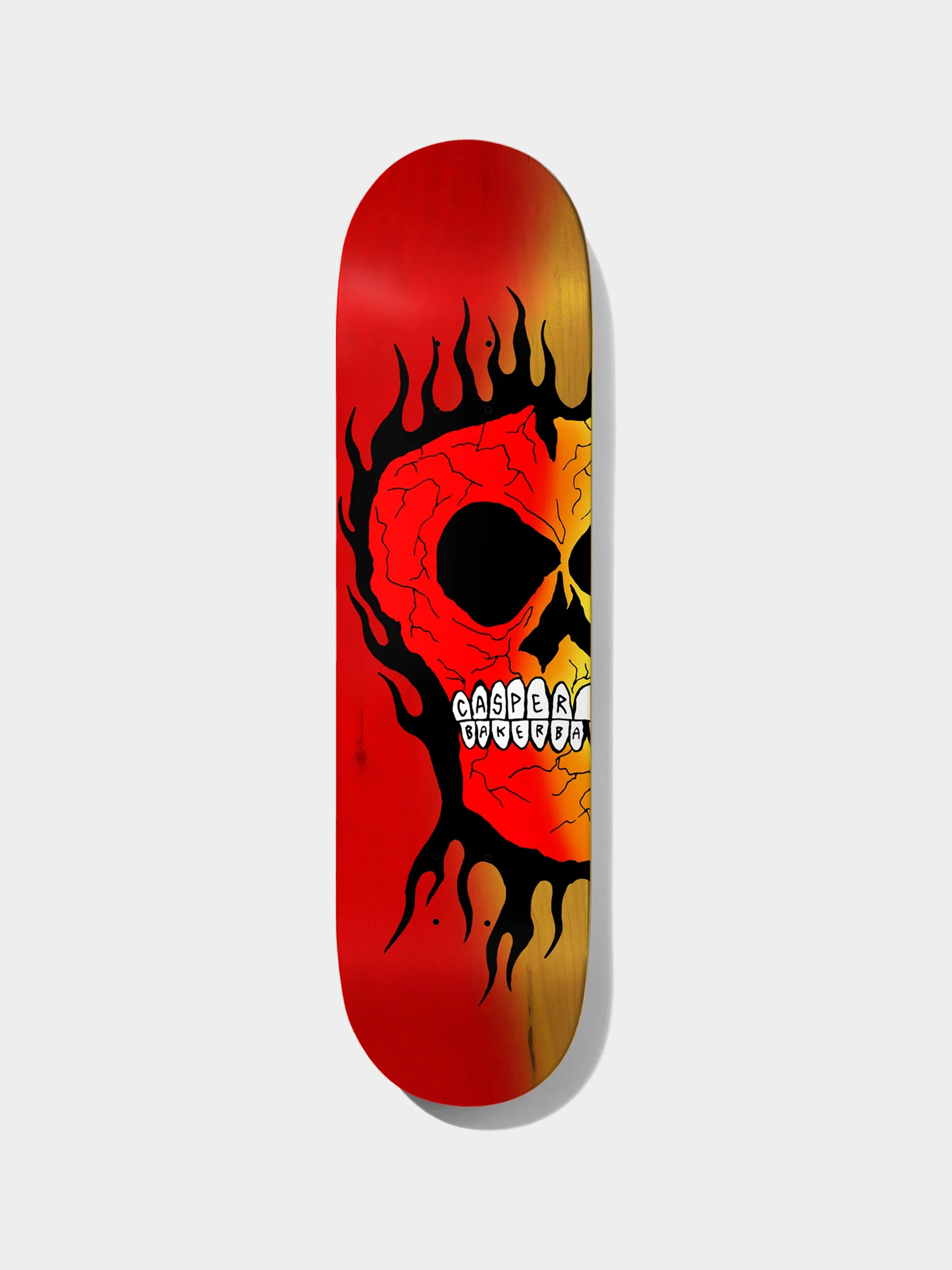 Gördeszka lap Baker Rasta Skull (pink/orange/red)