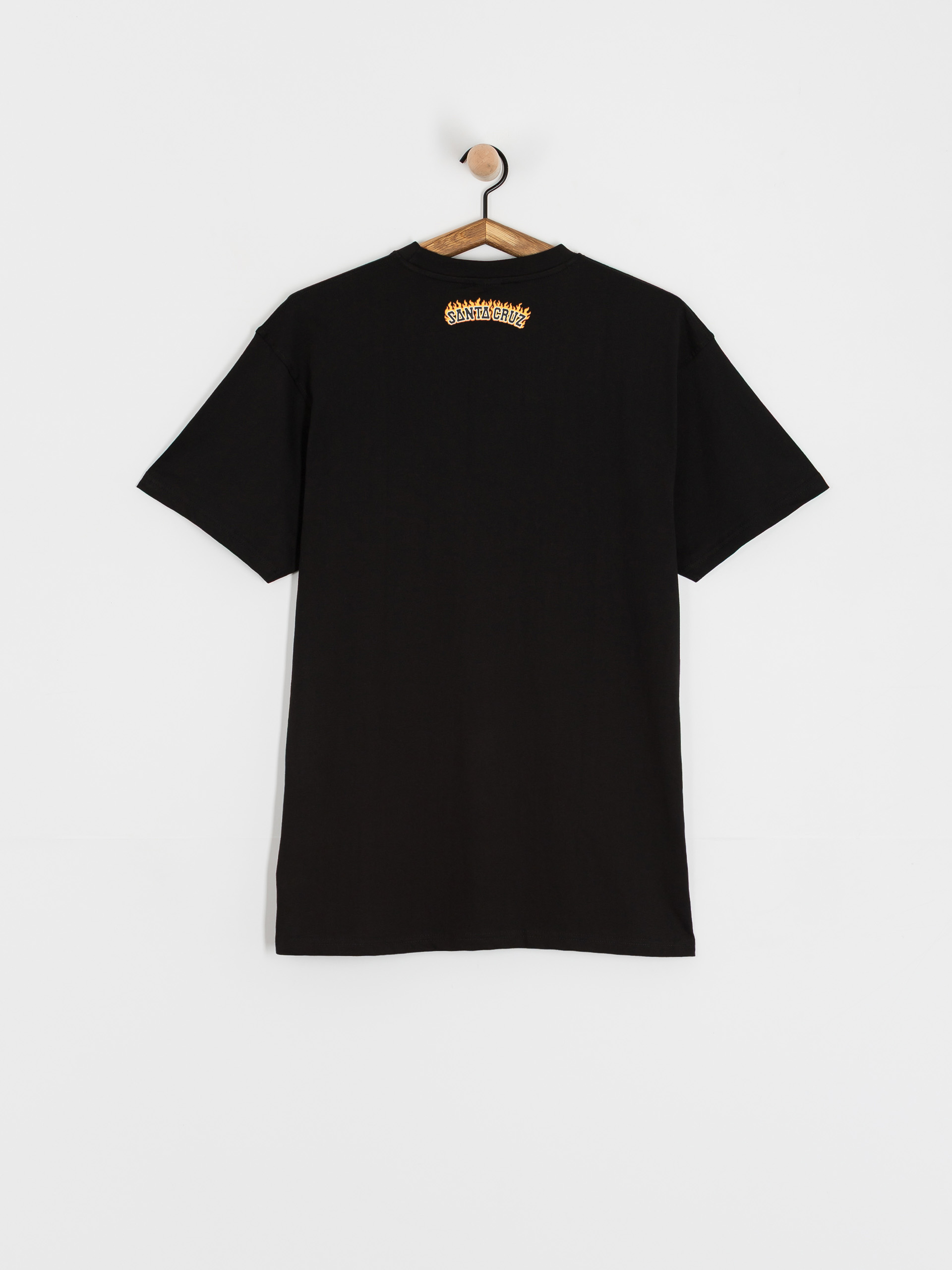 Santa Cruz Burnt Bone Hand Póló (black)