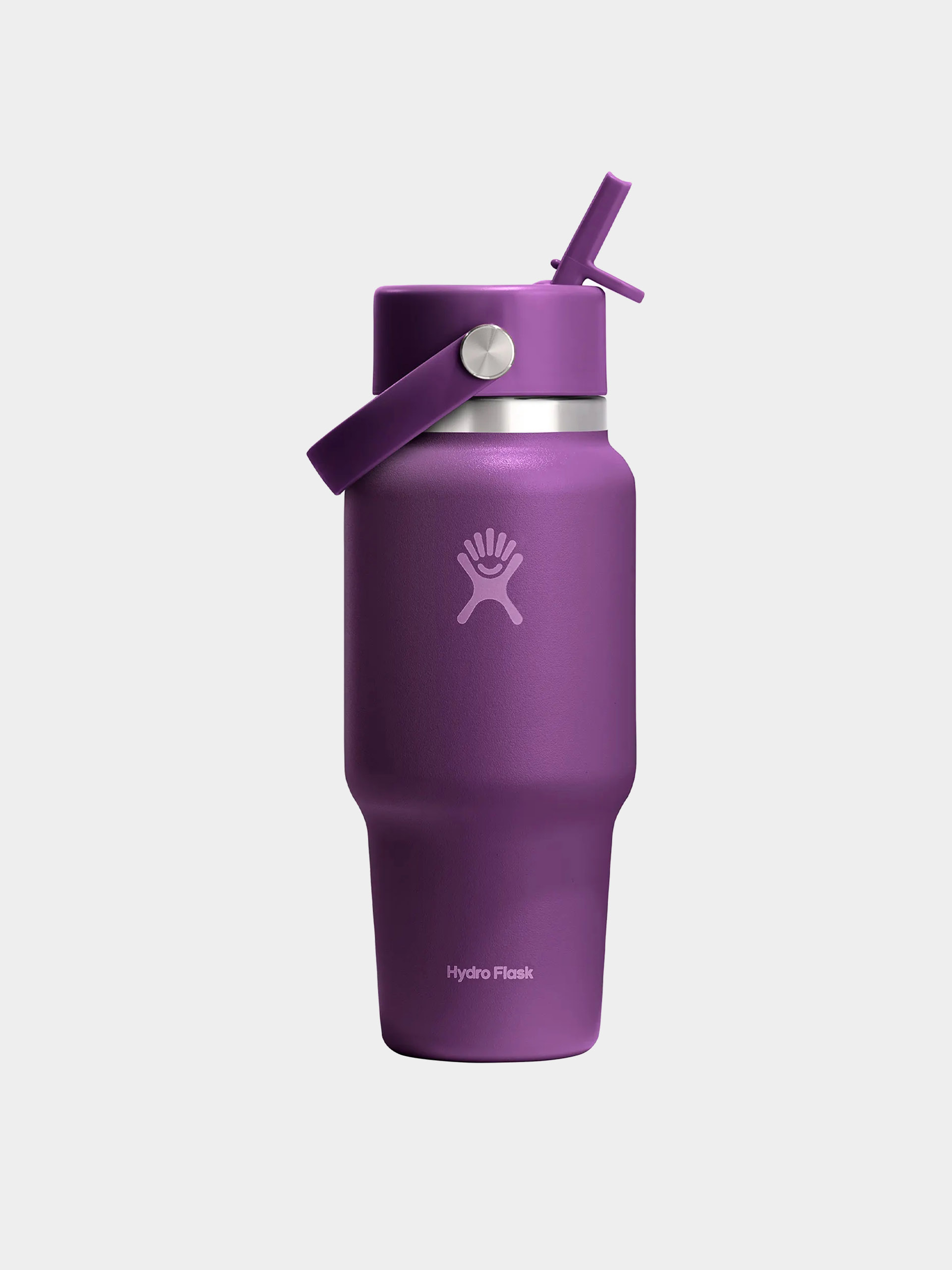 Hőpalack Hydro Flask Wide Flex Straw Travel 710ml (beachplum)